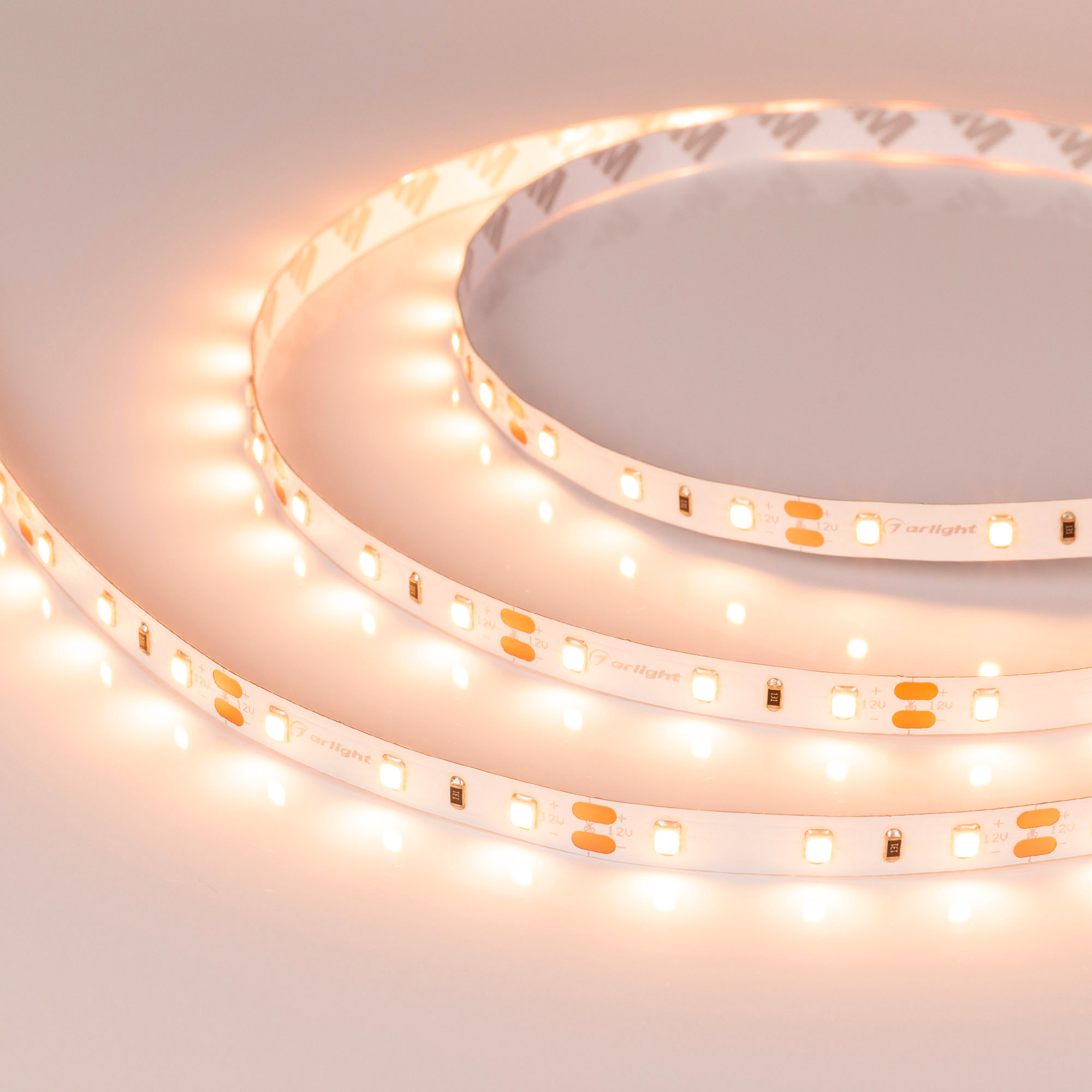 Лента RT-A60-8mm 12V Warm2400 (7.2 W/m, IP20, 2835, 5m) 018108(2) - Arlight