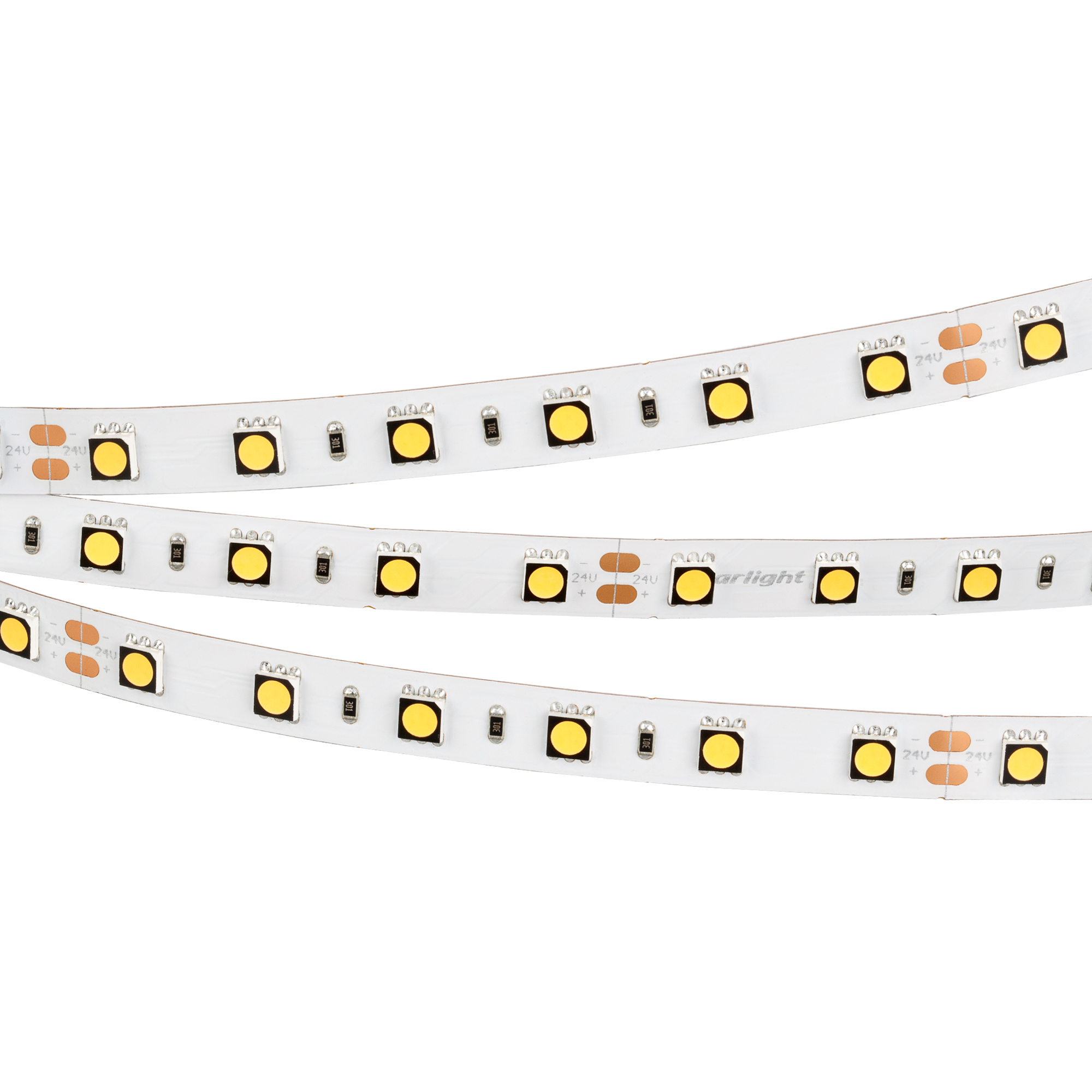 Лента RT-B60-10mm 24V Warm3000 CRI98 (14.4 W/m, IP20, 5060, 5m) 021421(2) - Arlight