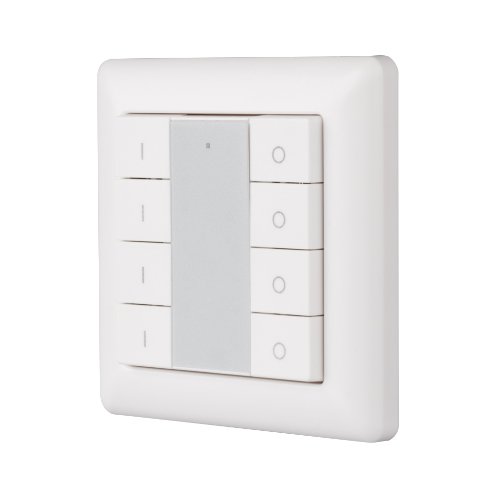 Панель Knob SR-KN9550K8-UP White (KNX, DIM) 021370 - Arlight