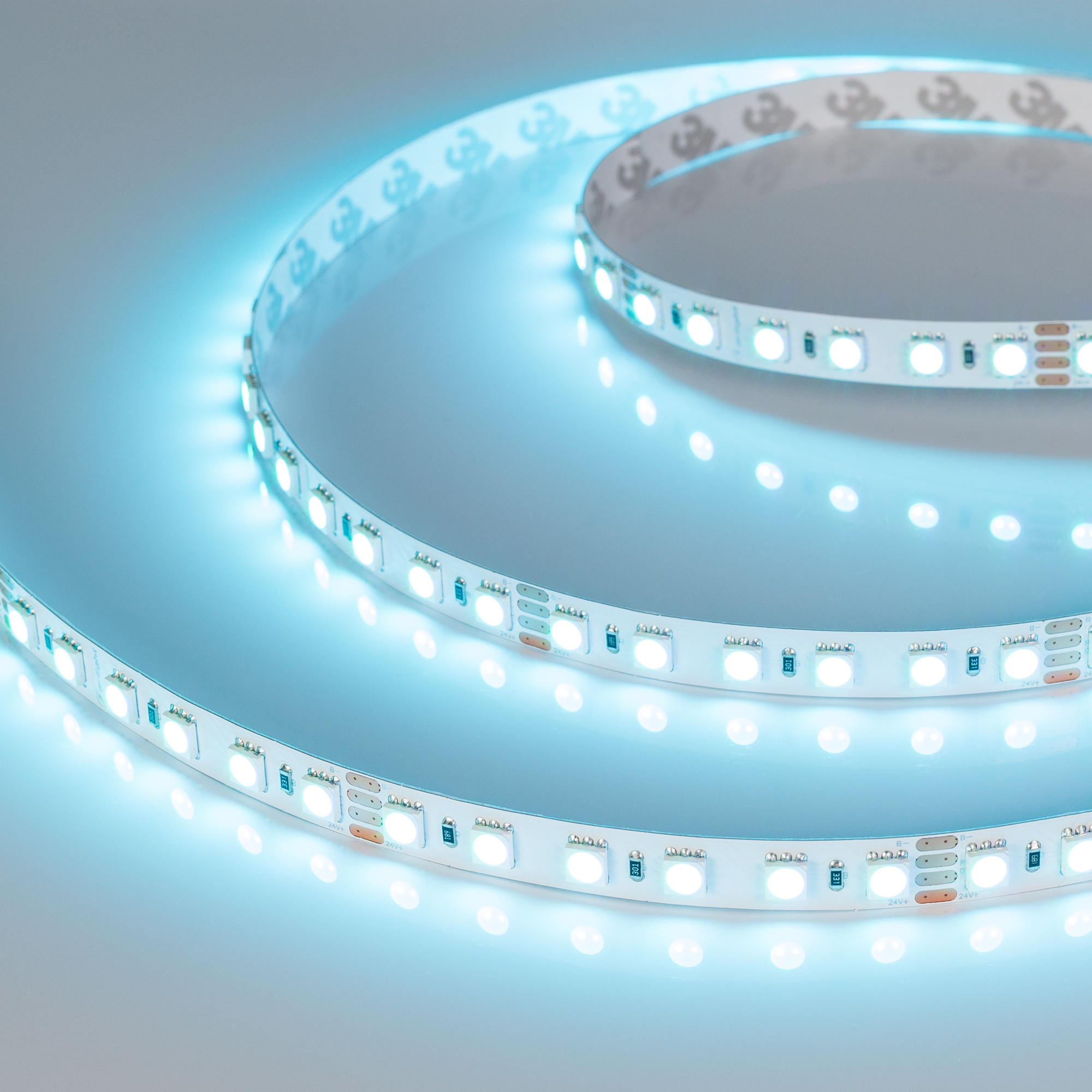Лента RT-B84-10mm 24V RGB (21 W/m, IP20, 5060, 5m) 021475(2) - Arlight