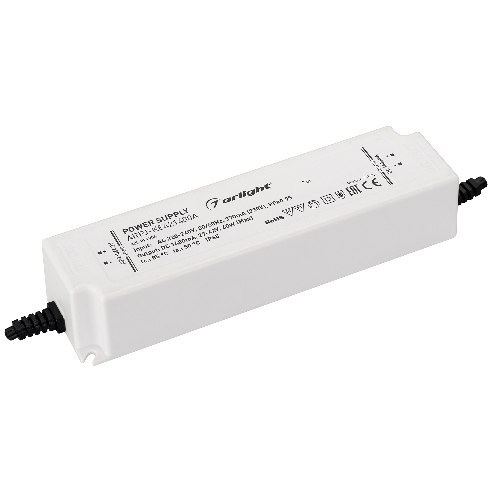 Блок питания ARPJ-KE421400A (60W, 1400mA, PFC) 021904 - Arlight