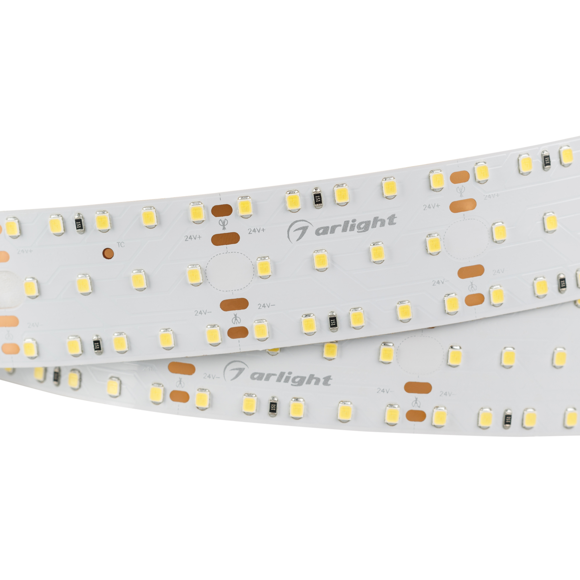 Купить Лента S2-2500 24V Day 4000K 34mm (2835, 280 LED/m, LUX) 021201(1) Arlight оптом в Москве