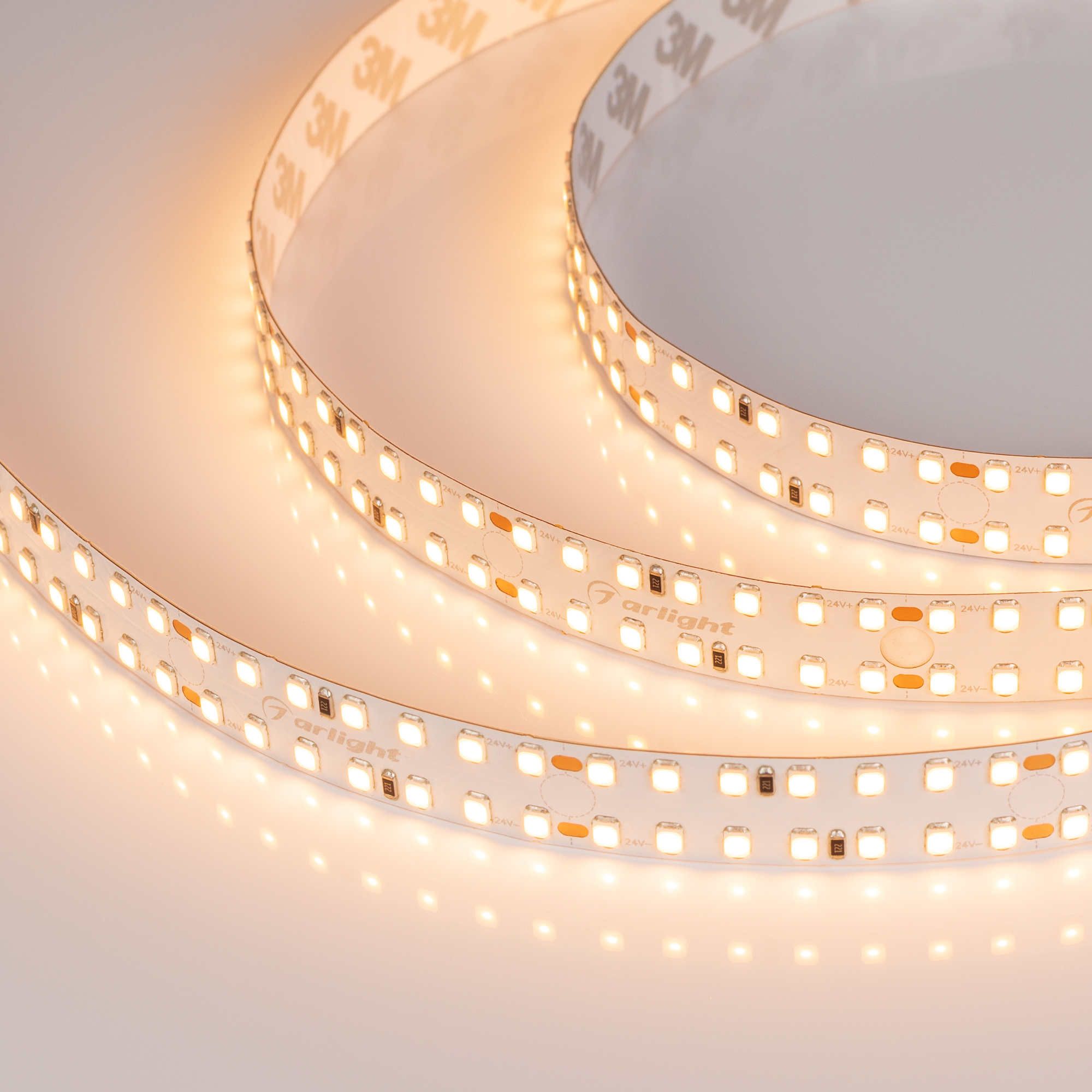 Лента S2-A280-15mm 24V Warm3000 (20 W/m, IP20, 2835, 2.5m) 023398(2) - Arlight