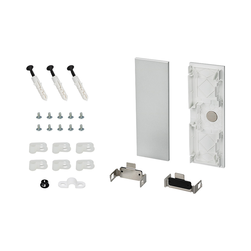 Заглушка S2-WALL-X2-H128 Silver 021232 - Arlight