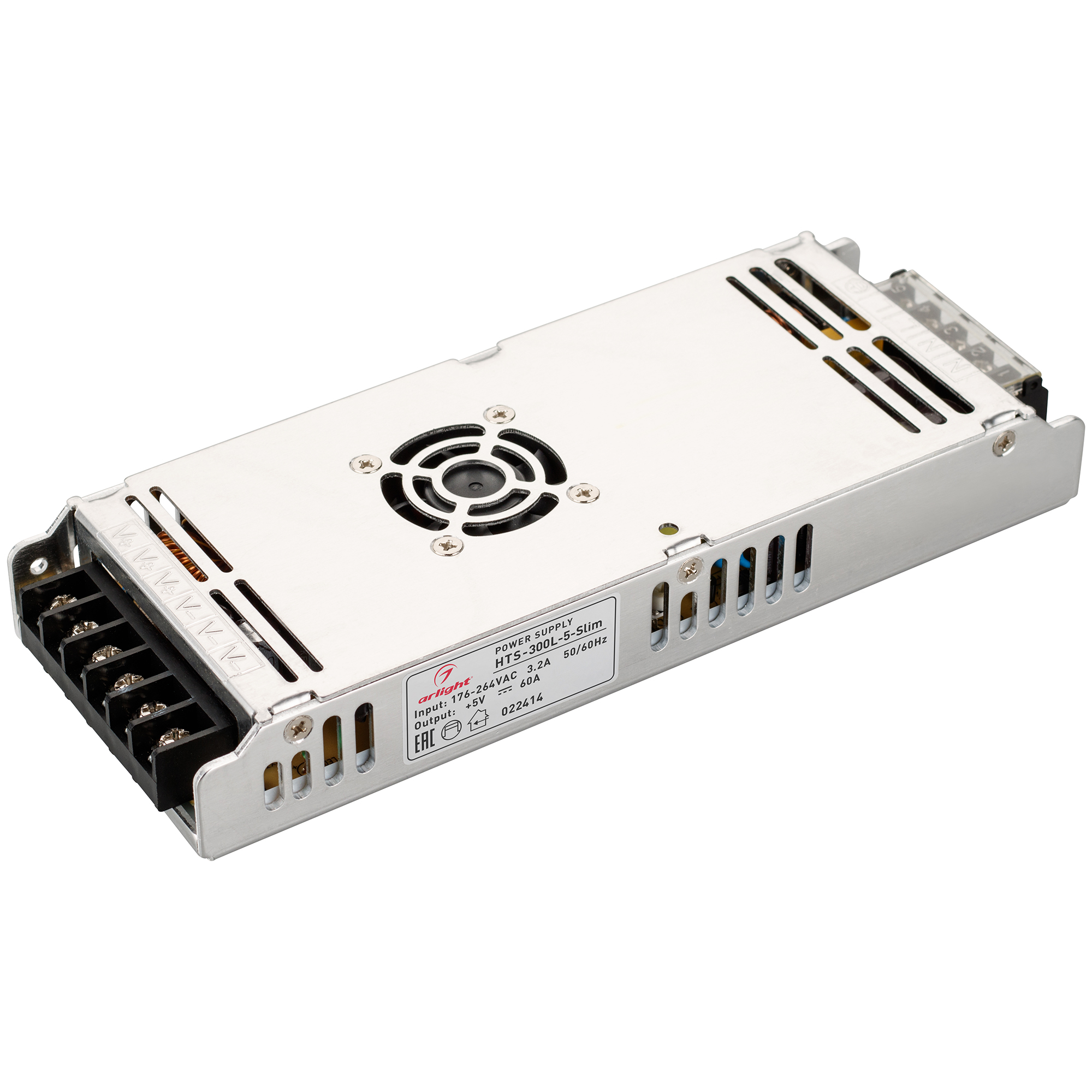 Блок питания HTS-300L-5-Slim (5V, 60A, 300W) 022414 - Arlight