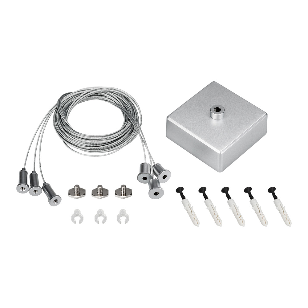 Подвес S2-LINE-3x4m Long Set (Silver Box, Pad 15x2mm) 023417 - Arlight