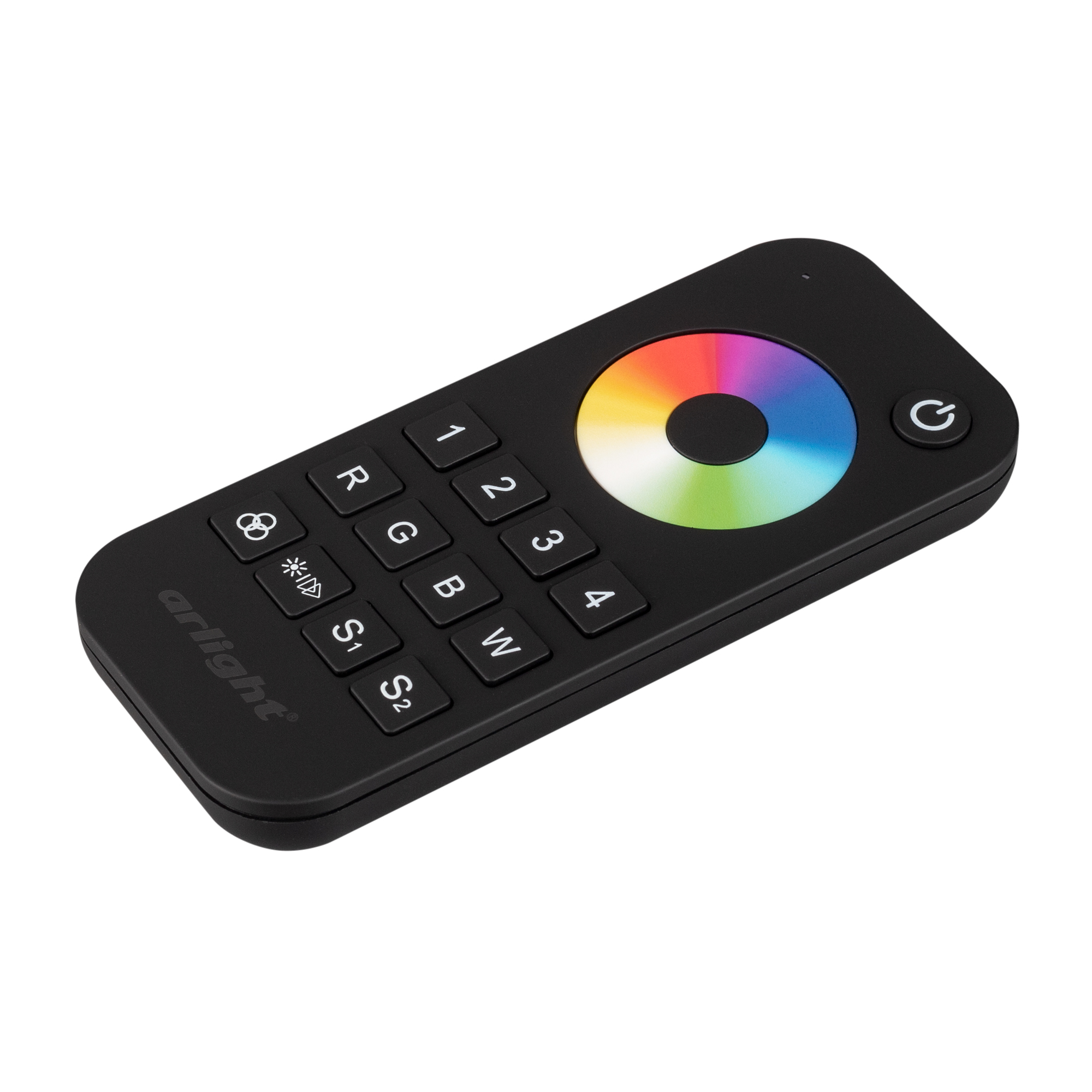 Пульт SMART-R26-RGBW Black (4 зоны, 2.4G) 023477 - Arlight