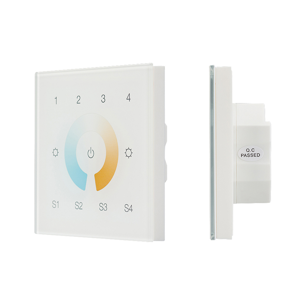 INTELLIGENT ARLIGHT Сенсорная панель DALI-901-11-4G-4SC-MIX-DT8-IN White (BUS/230V) 037198 - Arlight