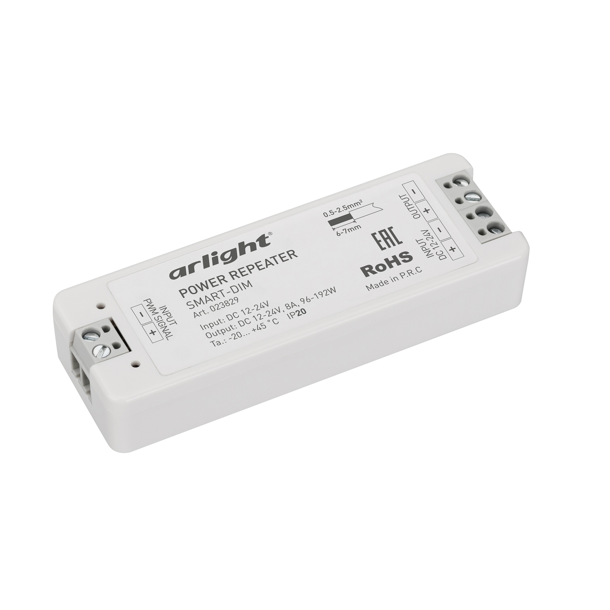 Усилитель SMART-DIM (12-24V, 1x8A) 023829 - Arlight