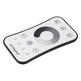 Пульт SMART-R10-DIM (4 зоны, 2.4G) 023033 - Arlight
