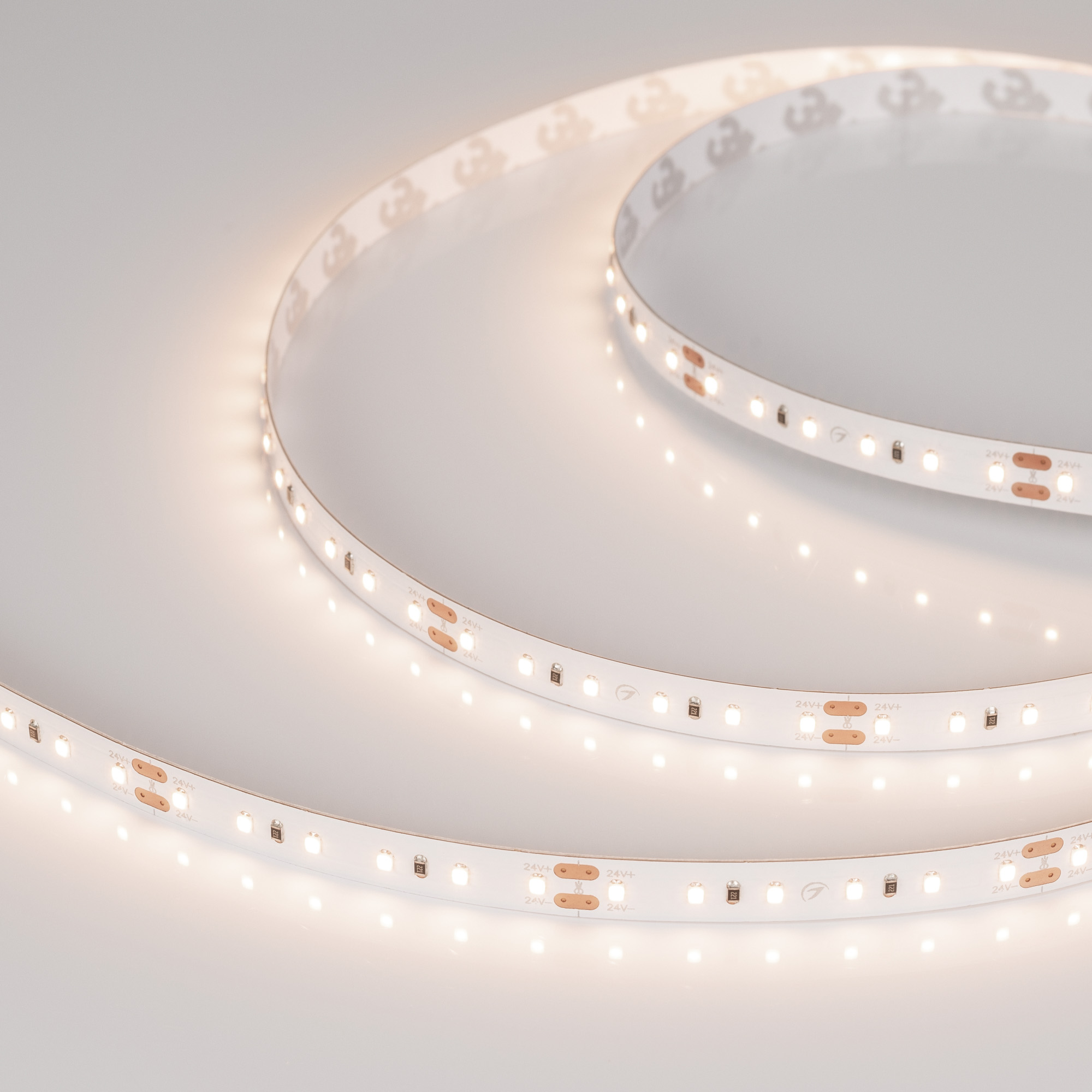 Лента MICROLED-M120-8mm 24V Warm3500 (6.5 W/m, IP20, 2216, 5m) 040585 - Arlight