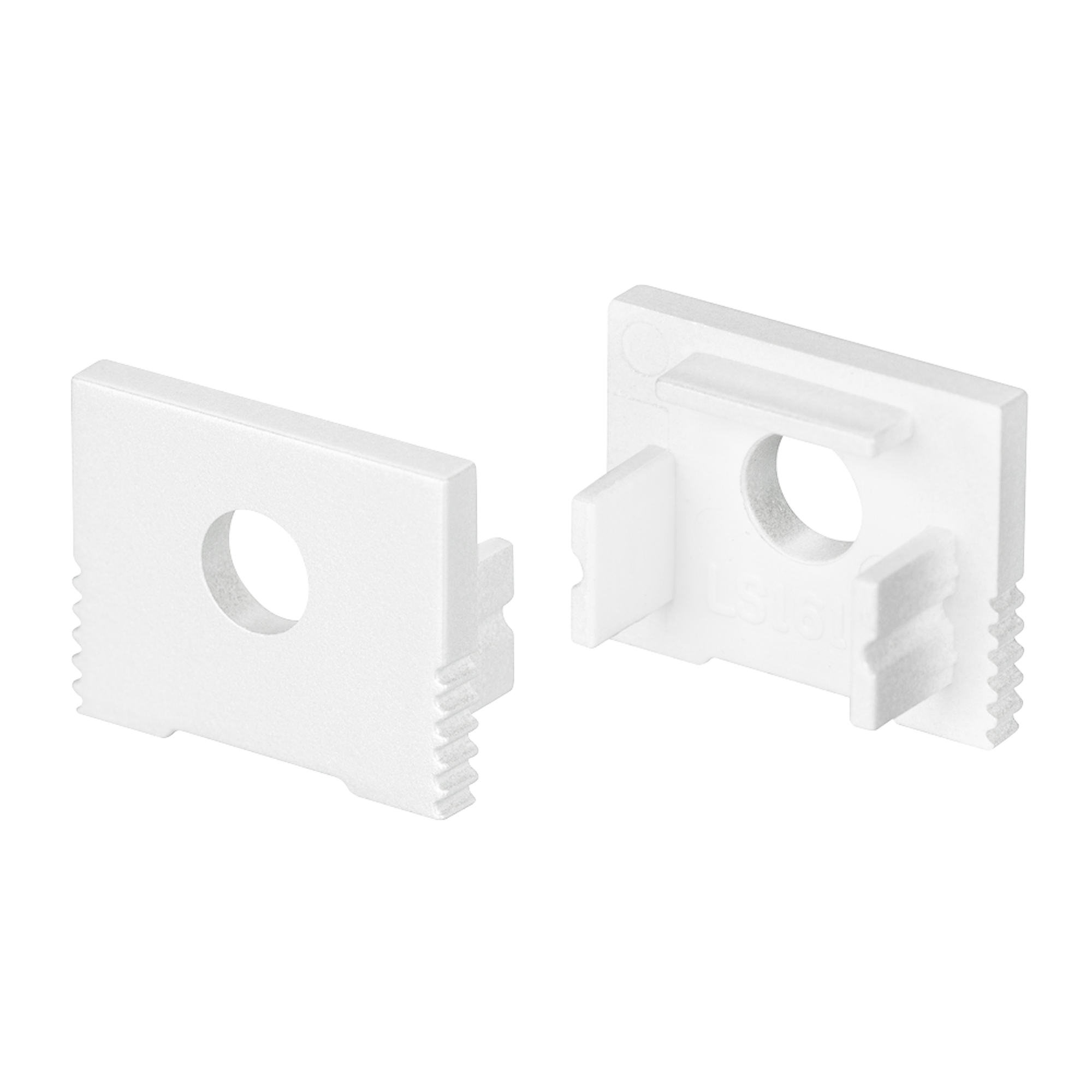 Заглушка SL-SLIM-H13M WHITE с отверстием 037538 - Arlight