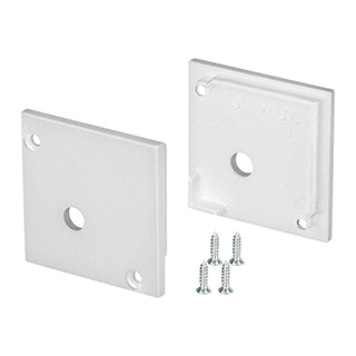 Заглушка SL-KANT-H30 SQUARE с отверстием 024481 - Arlight