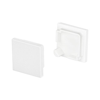 Заглушка SL-KANT-H16 SQUARE WHITE глухая 037550 - Arlight