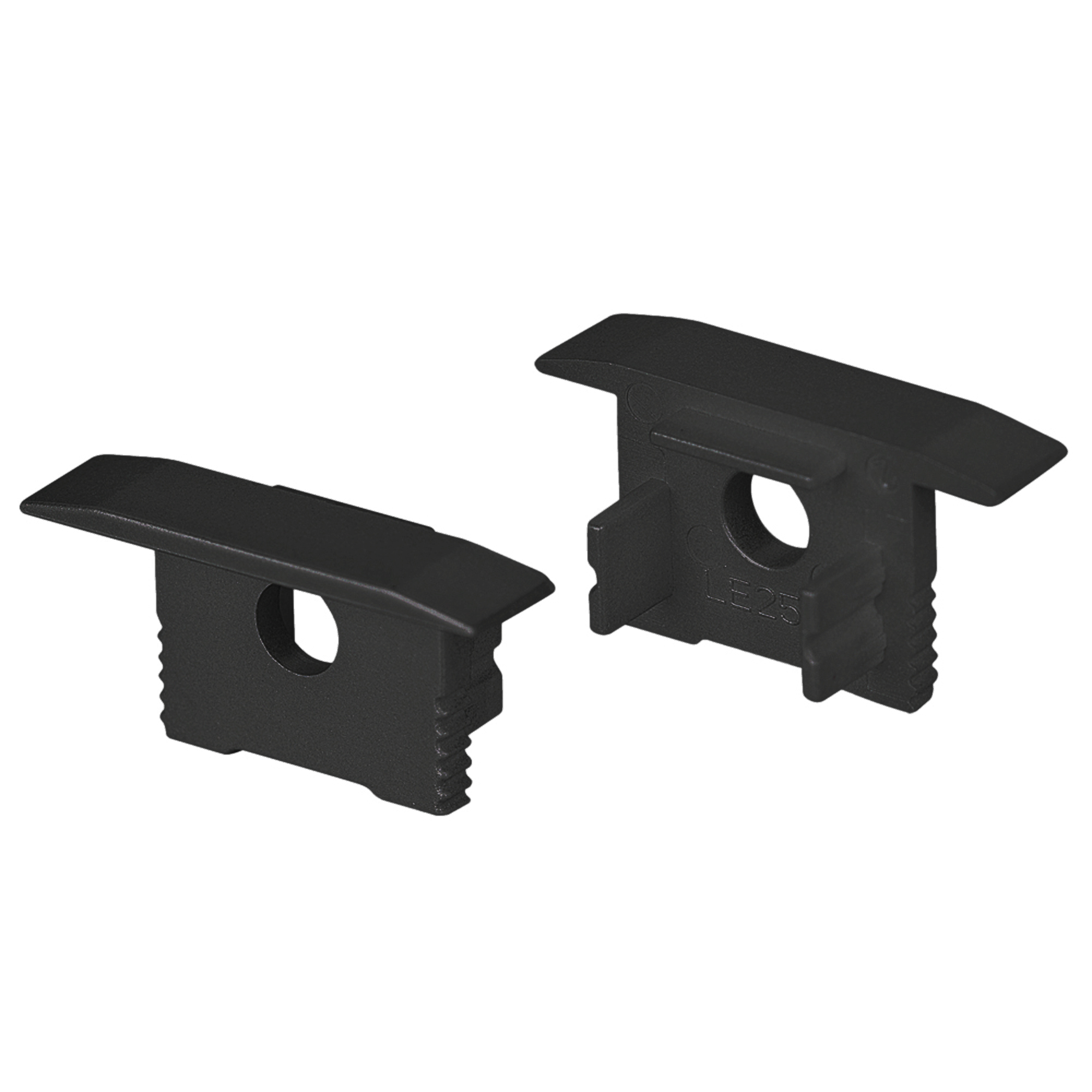 Заглушка SL-SLIM-H13M-F25 BLACK с отверстием 037515 - Arlight