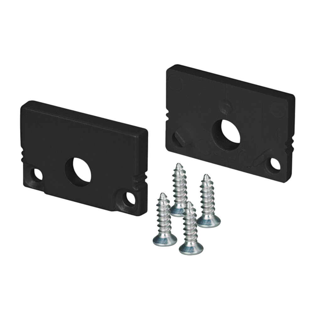 Заглушка SL-SLIM20-H13 BLACK с отверстием 037513 - Arlight