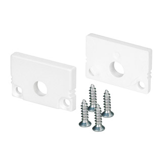 Заглушка SL-SLIM20-H13 WHITE с отверстием 037536 - Arlight