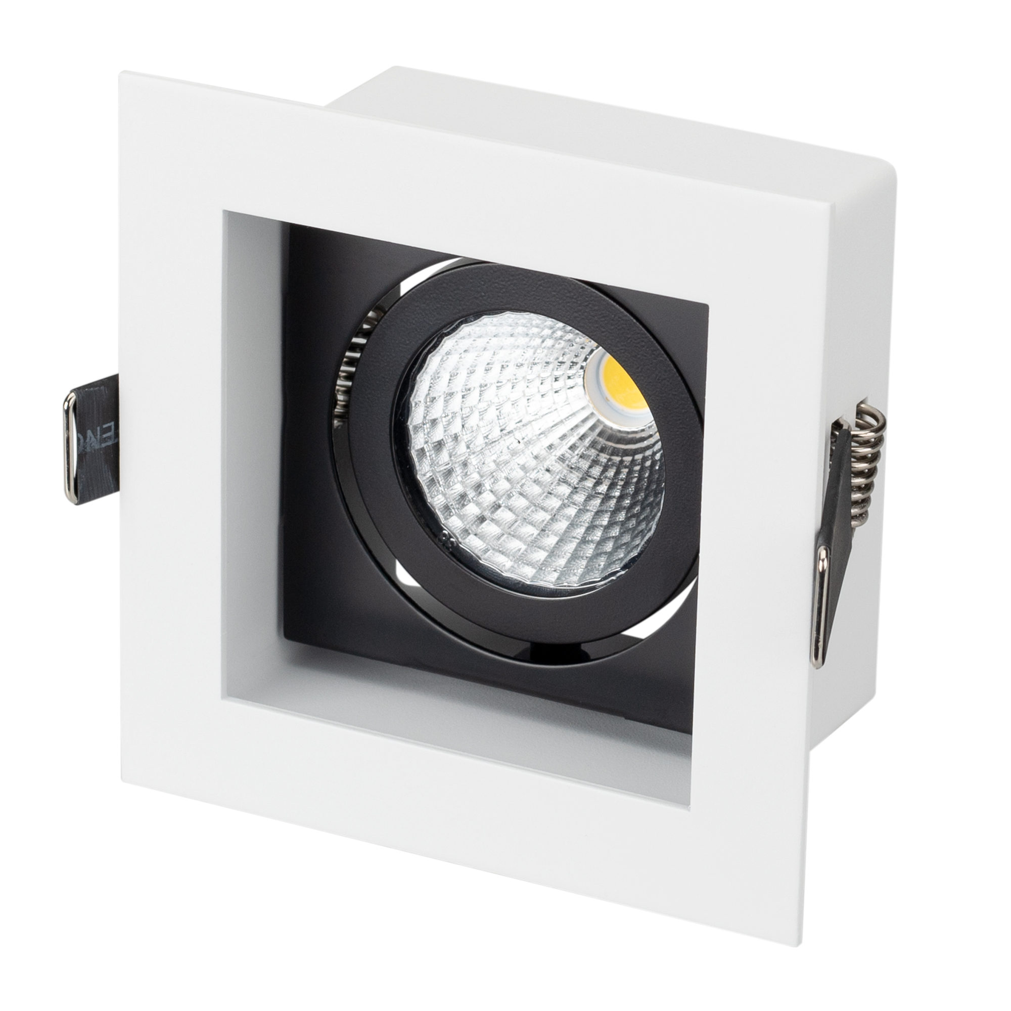 Светильник CL-KARDAN-S102x102-9W Day (WH-BK, 38 deg) 024125 - Arlight