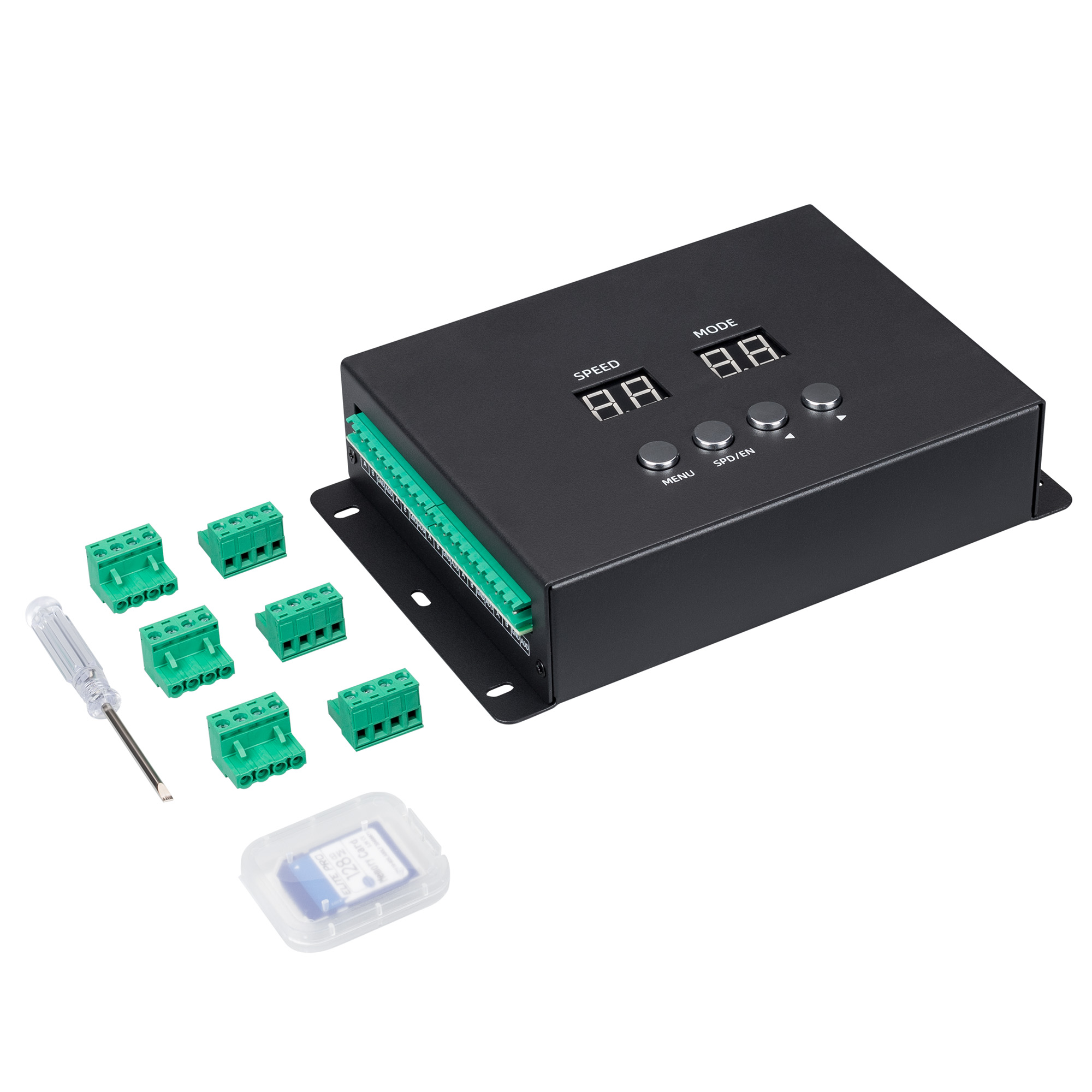 Контроллер DMX K-5000 (220V, SD-card, 5x512) 024323 - Arlight