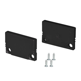 Заглушка SL-SLIM20-H13 BLACK глухая 037512 - Arlight