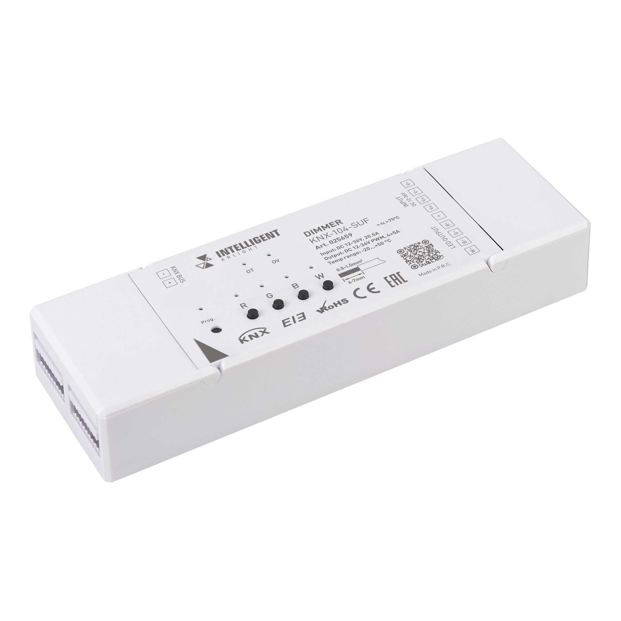 INTELLIGENT ARLIGHT Диммер KNX-104-SUF (12-36V, 4x5A) 025659 - Arlight