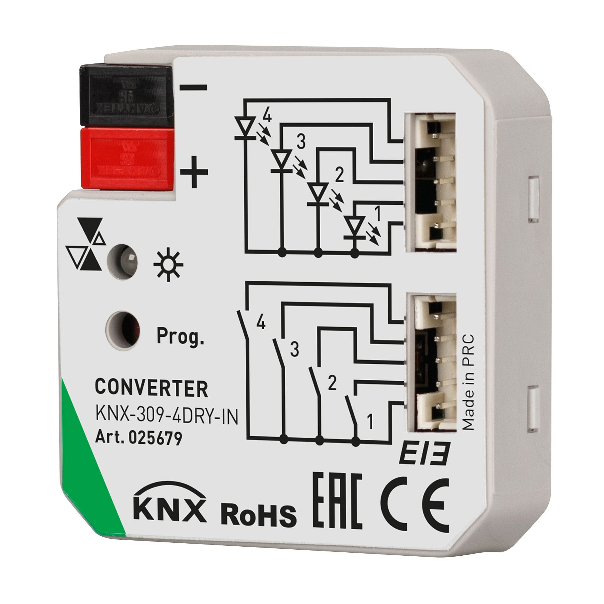 INTELLIGENT ARLIGHT Конвертер KNX-309-4DRY-IN (BUS) 025679 - Arlight