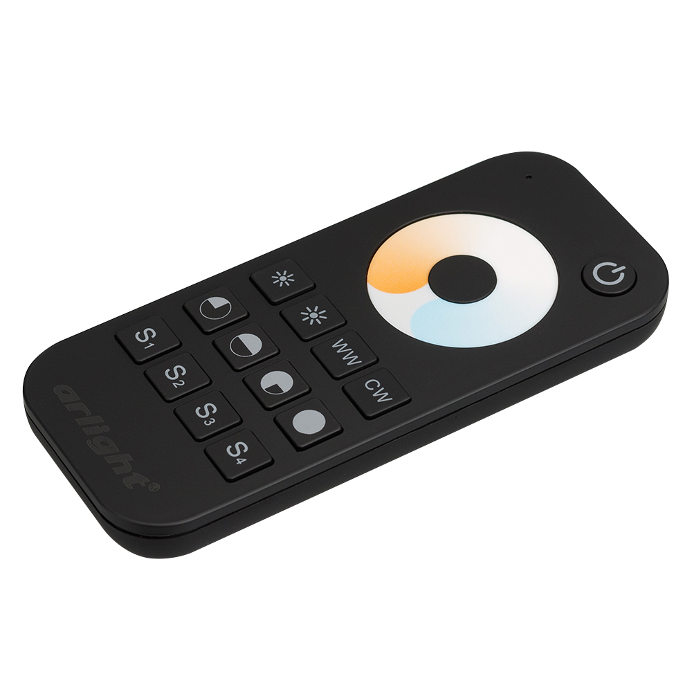 Пульт SMART-R34-MIX Black (1 зона, 2.4G) 025032 - Arlight