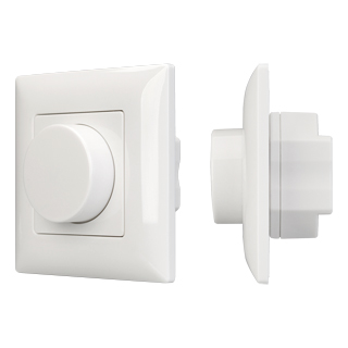 Панель SMART-P15-DIM-IN White (230V, 1A, TRIAC, Rotary, 2.4G) 025040 - Arlight