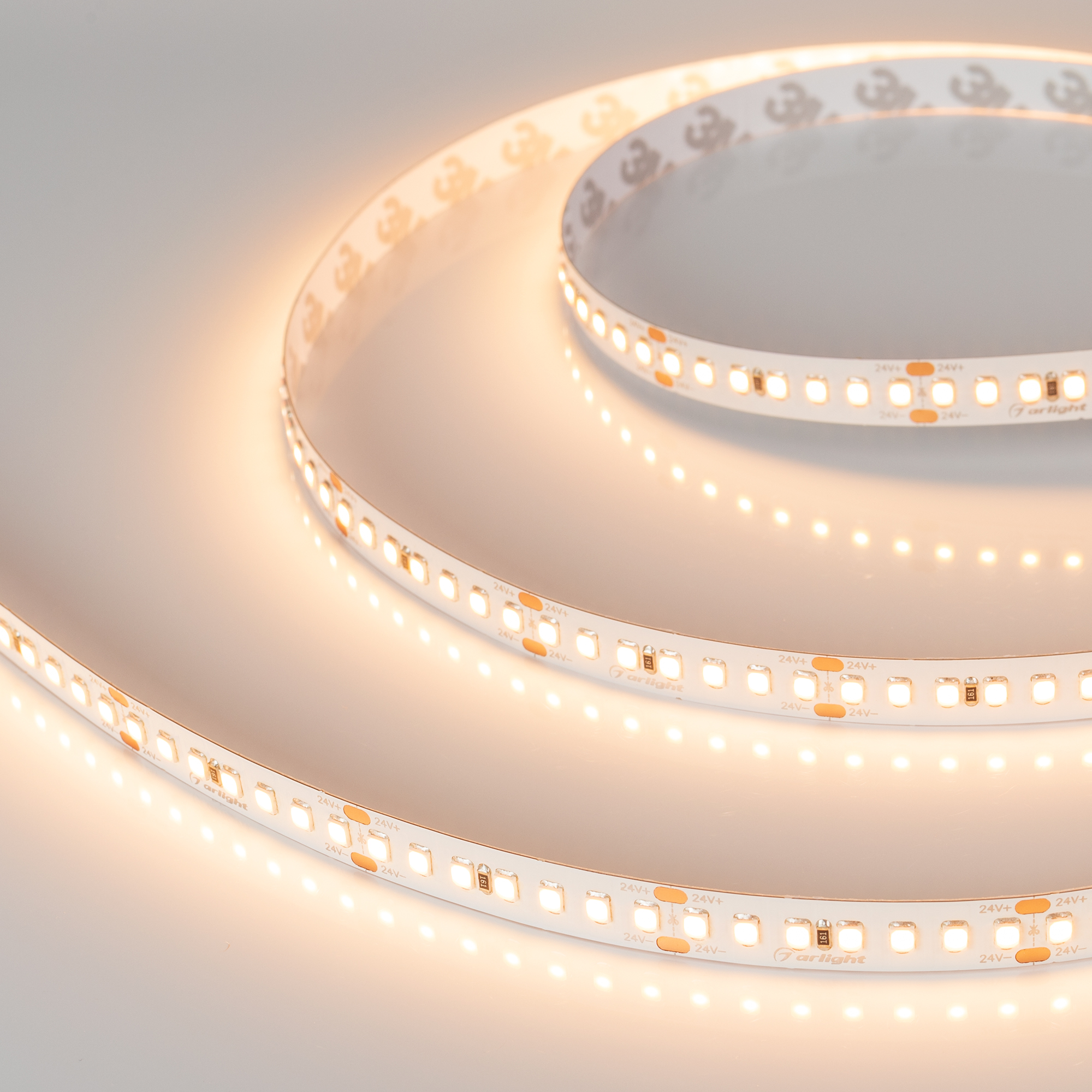 Лента RT-A168-10mm 24V Warm3000 CRI98 (17 W/m, IP20, 2835, 5m) 025148(2) - Arlight