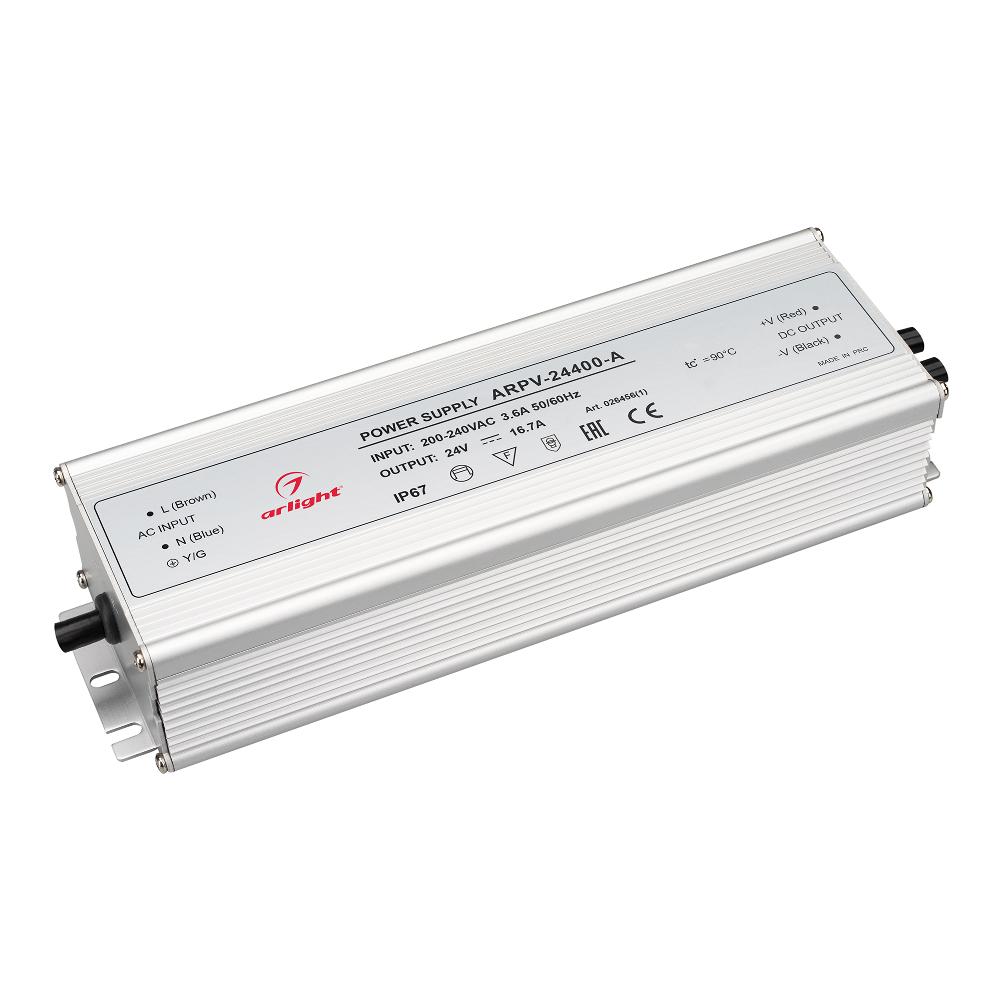 Блок питания ARPV-24400-A (24V, 16.7A, 400W) 026456(1) - Arlight