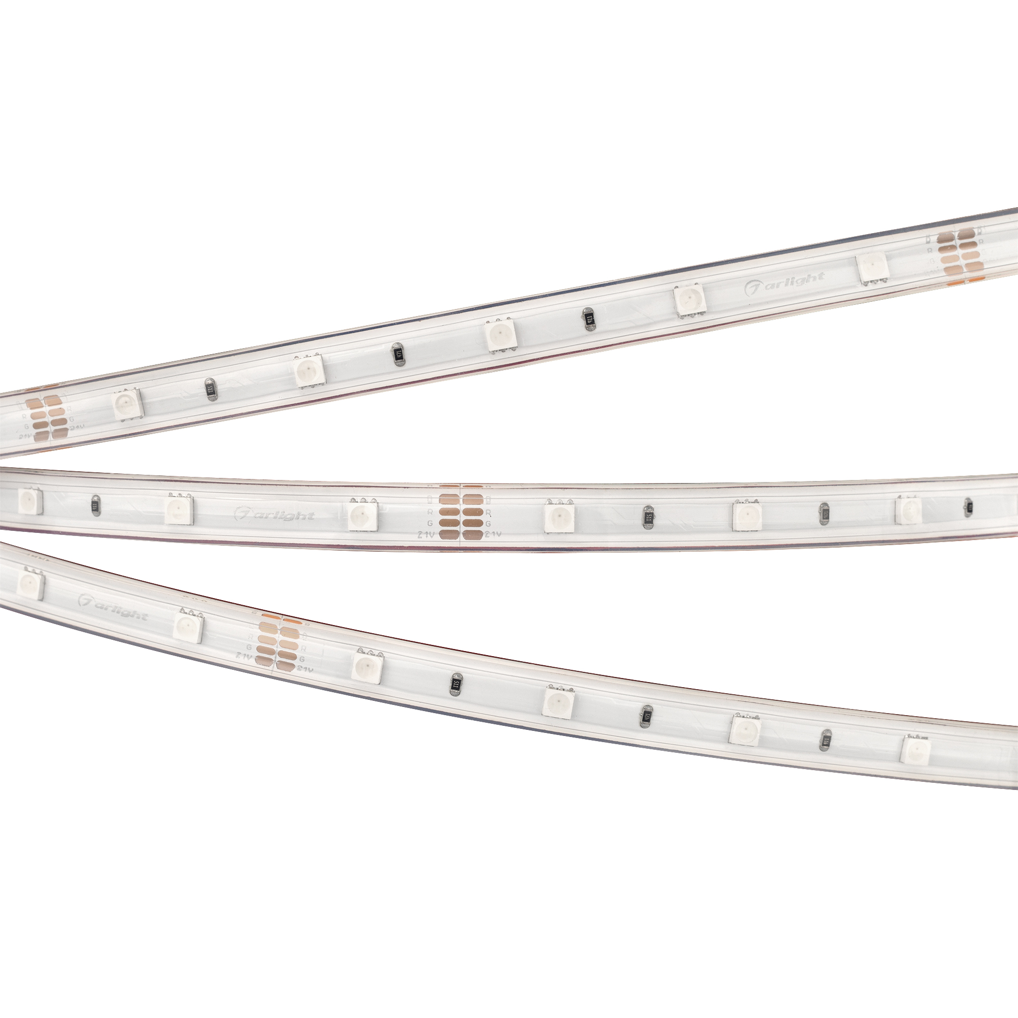 Лента герметичная RTW-PS-B30-13mm 24V RGB (7.2 W/m, IP67, 5060, 5m) 026484(2) - Arlight