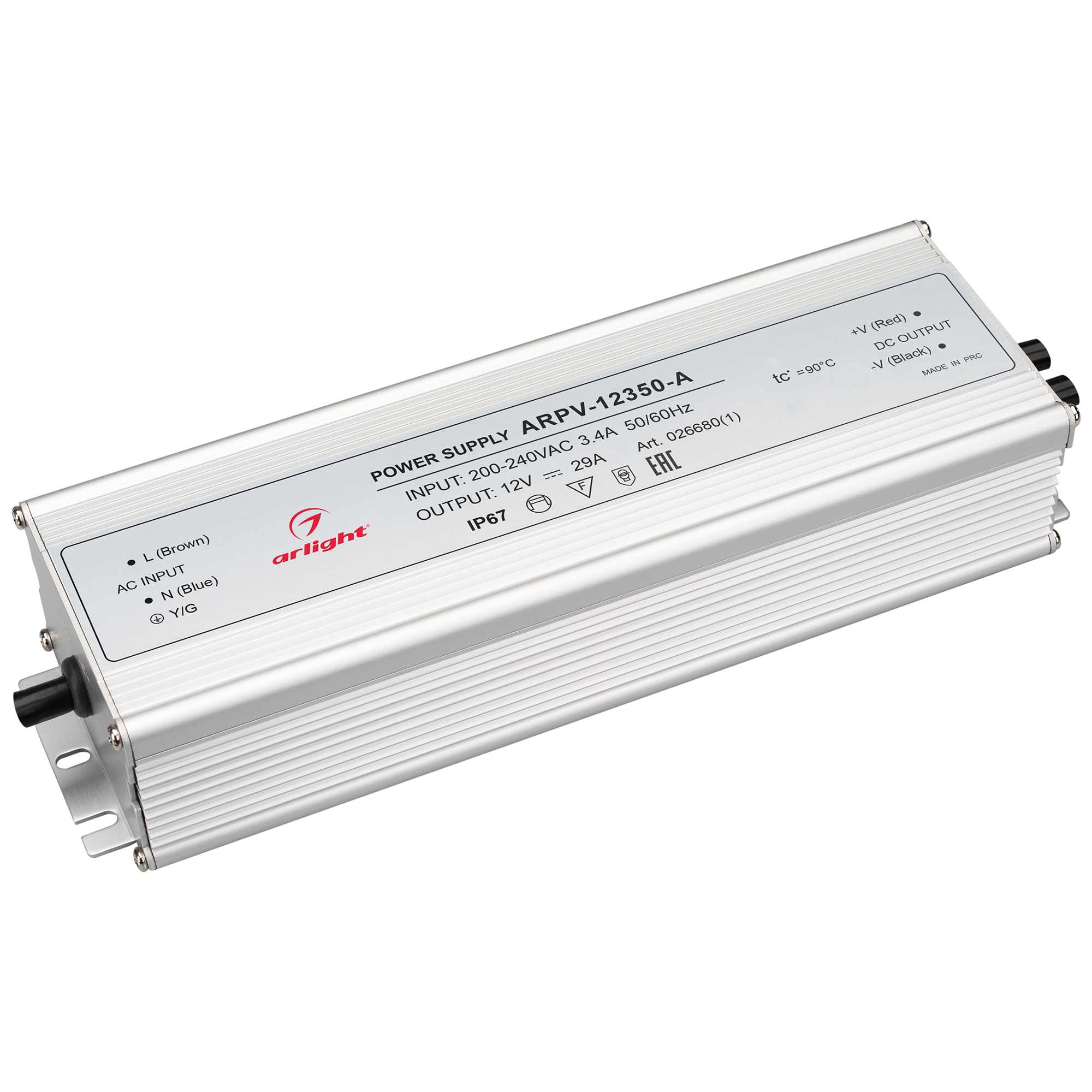 Блок питания ARPV-12350-A (12V, 29.0A, 350W) 026680(1) - Arlight