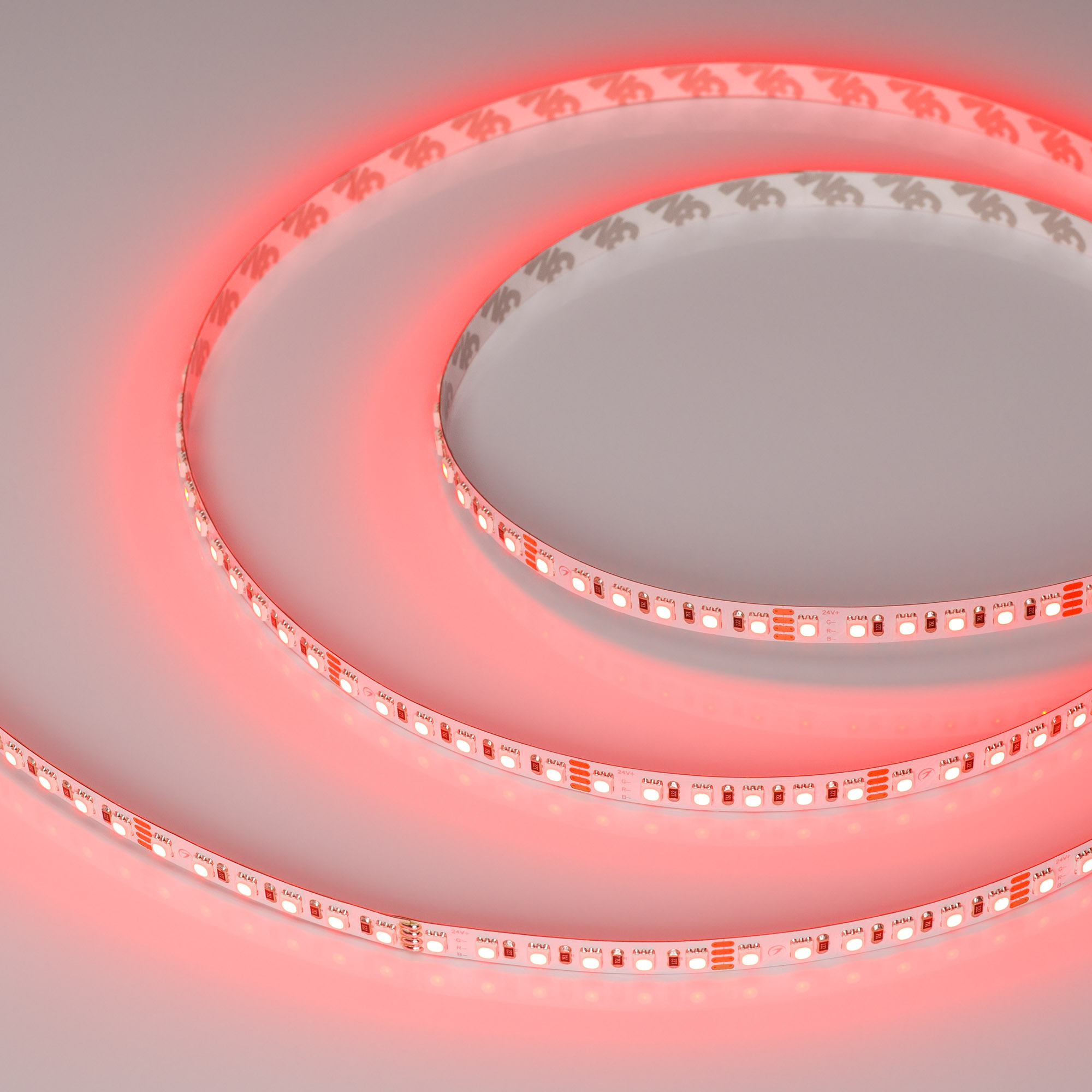 Лента RT-G120-8mm 24V RGB (11 W/m, IP20, 3838, 5m) 026832(2) - Arlight