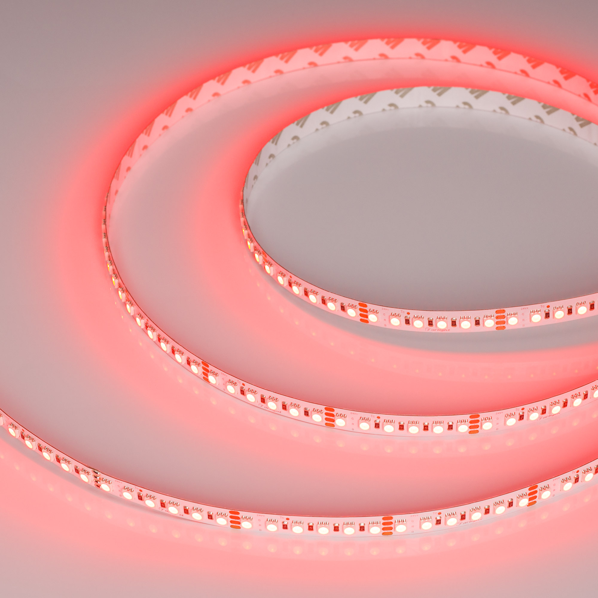 Лента RT-G240-12mm 24V RGB (18 W/m, IP20, 3838, 5m) 028257(2) - Arlight