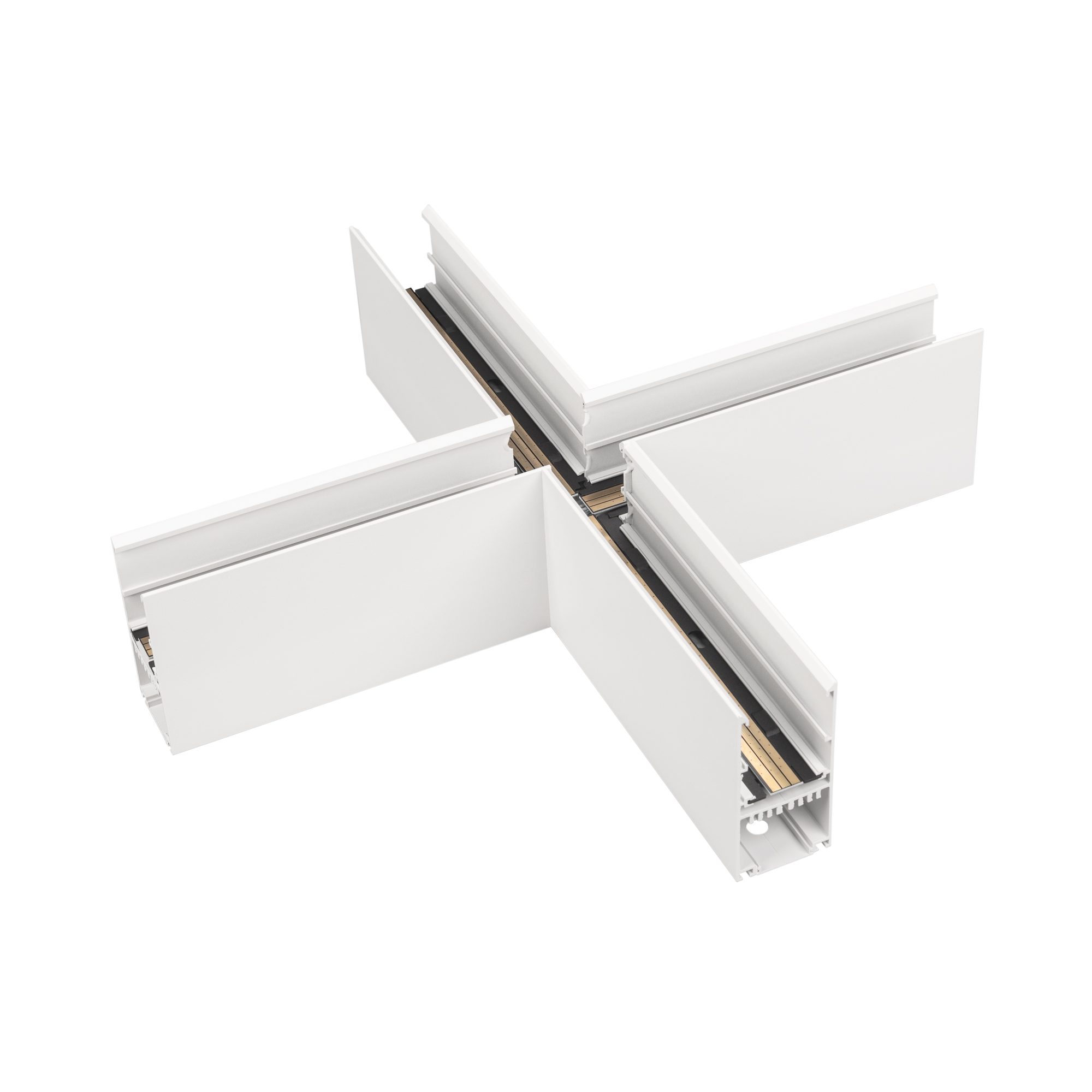 Коннектор крестовой MAG-CON-4592-X90 (WH) 026914 - Arlight