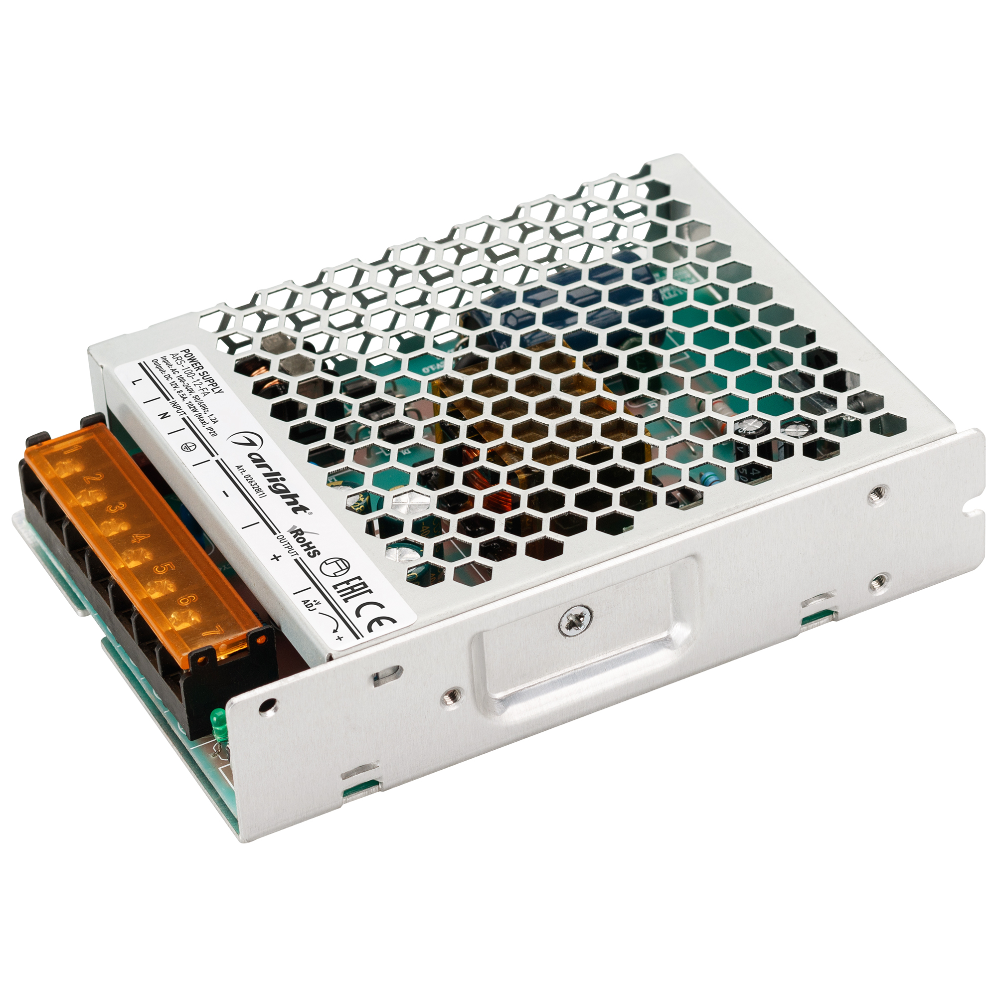 Блок питания ARS-100-12-FA (12V, 8.5A, 102W) 026328(1) - Arlight