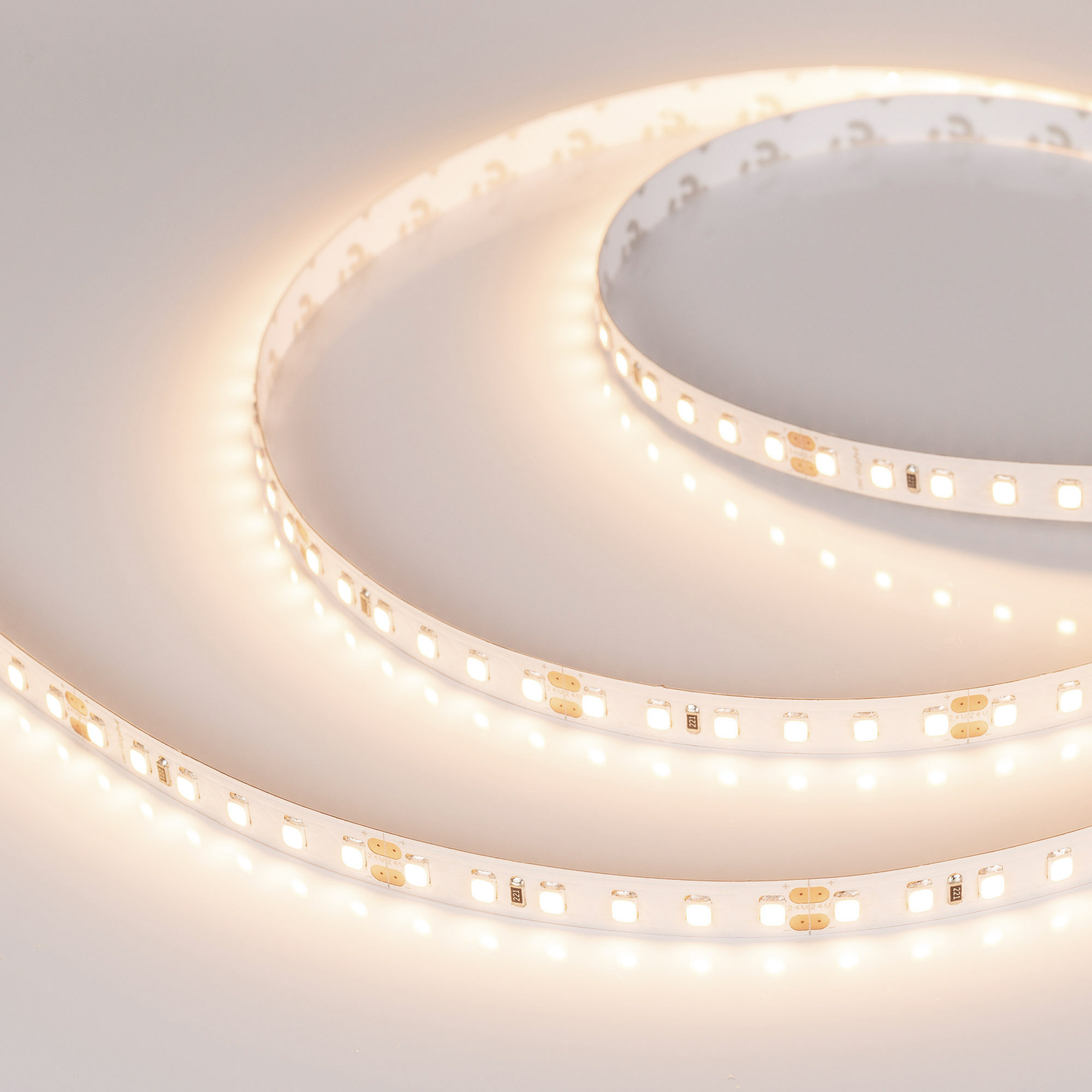 Лента RT-A120-8mm 24V Warm3500 (14.4 W/m, IP20, 2835, 5m) 028521(2) - Arlight