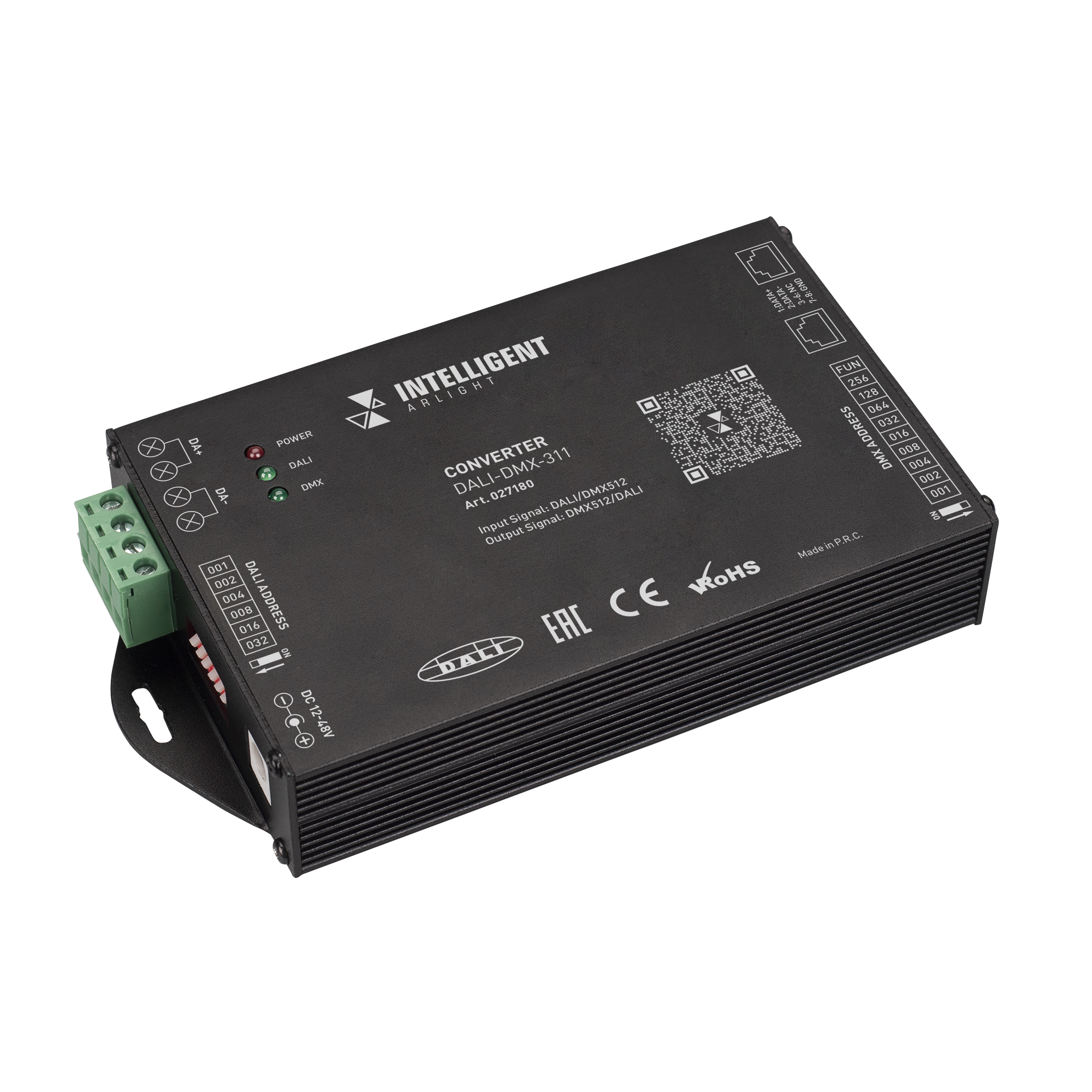 INTELLIGENT ARLIGHT Конвертер DALI-DMX-311(DC12-48V, REVERS) 027180 - Arlight