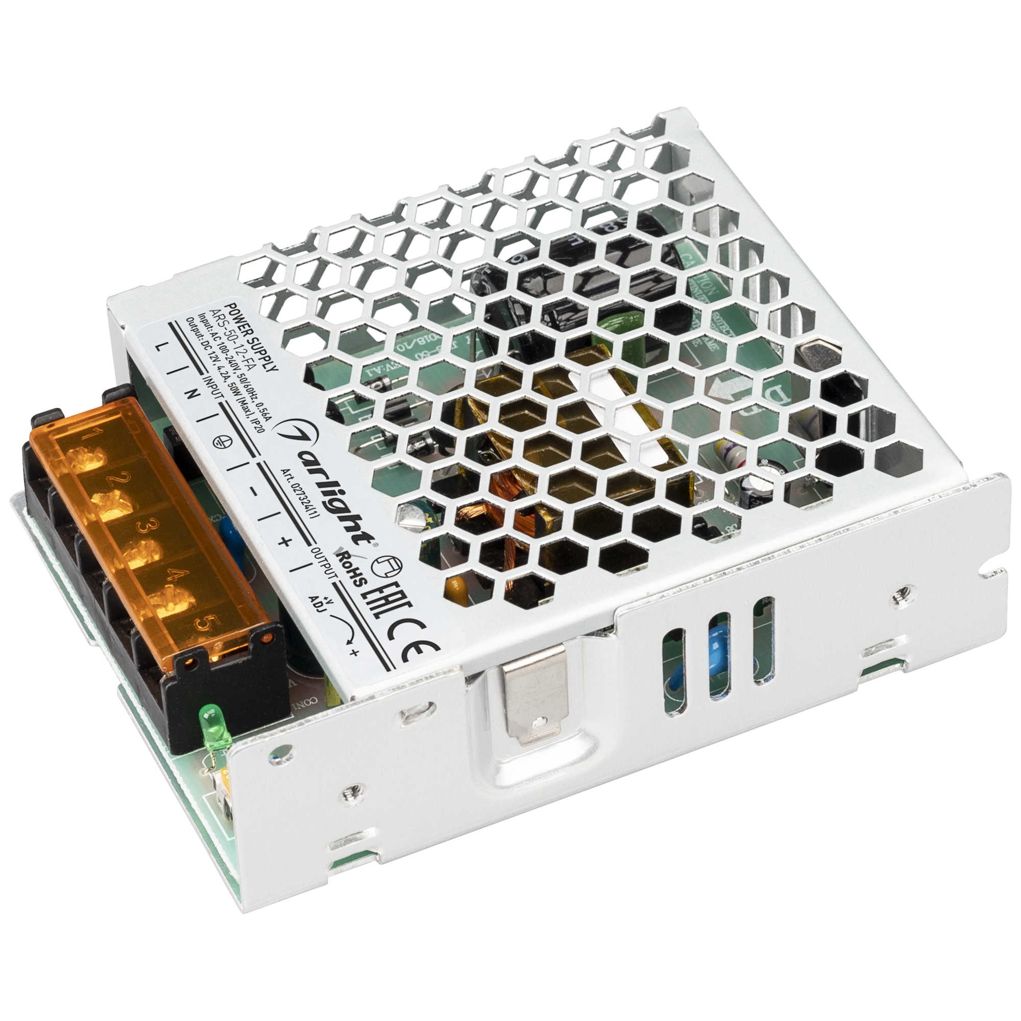 Блок питания ARS-50-12-FA (12V, 4.2A, 50W) 027324(1) - Arlight