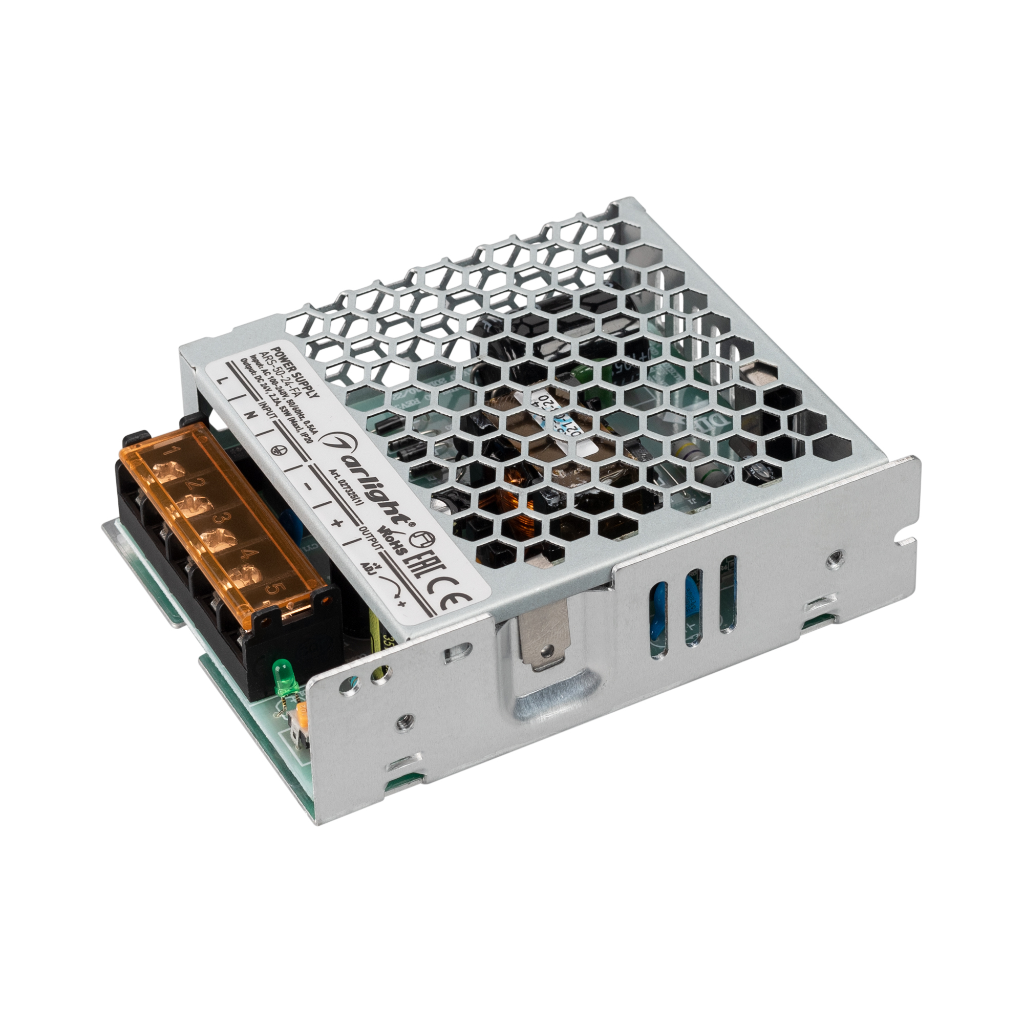 Блок питания ARS-50-24-FA (24V, 2.2A, 53W) 027325(1) - Arlight