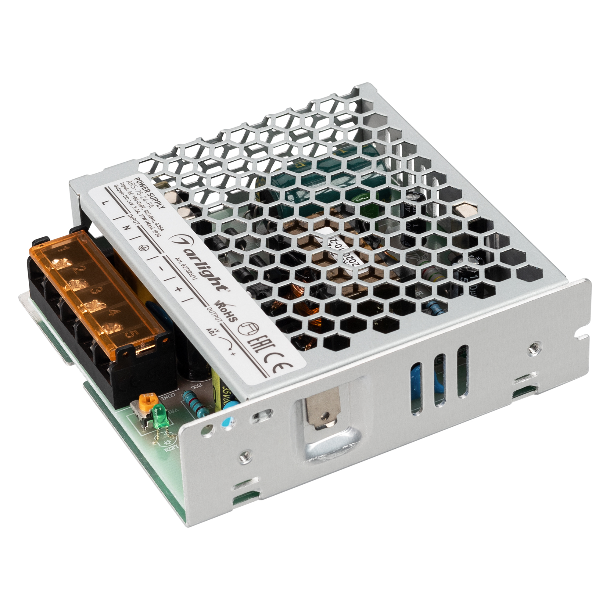 Блок питания ARS-75-24-FA (24V, 3.2A, 77W) 027326(1) - Arlight