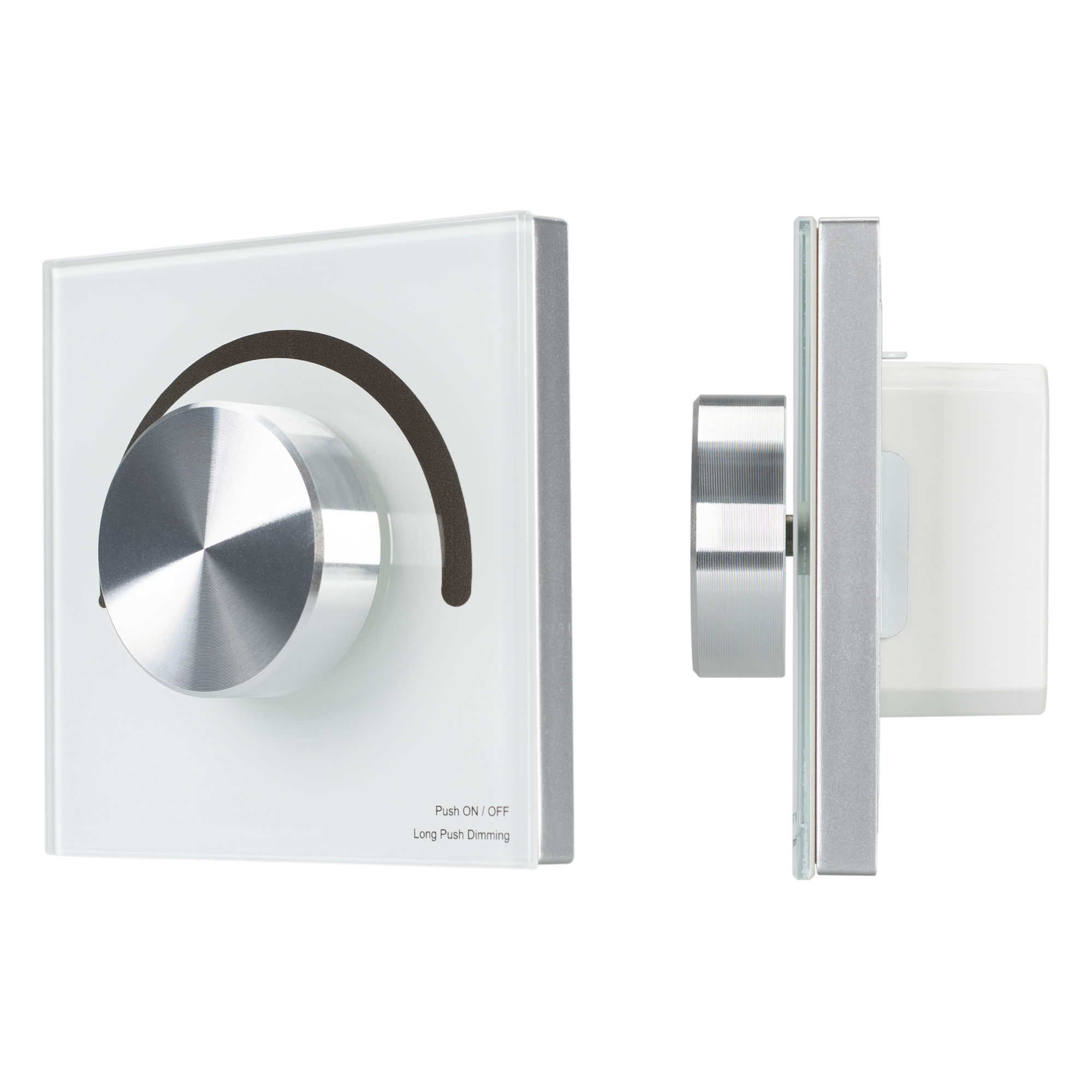 Панель SMART-P90-DIM-G-IN White (230V, Rotary, 2.4G) 028424 - Arlight