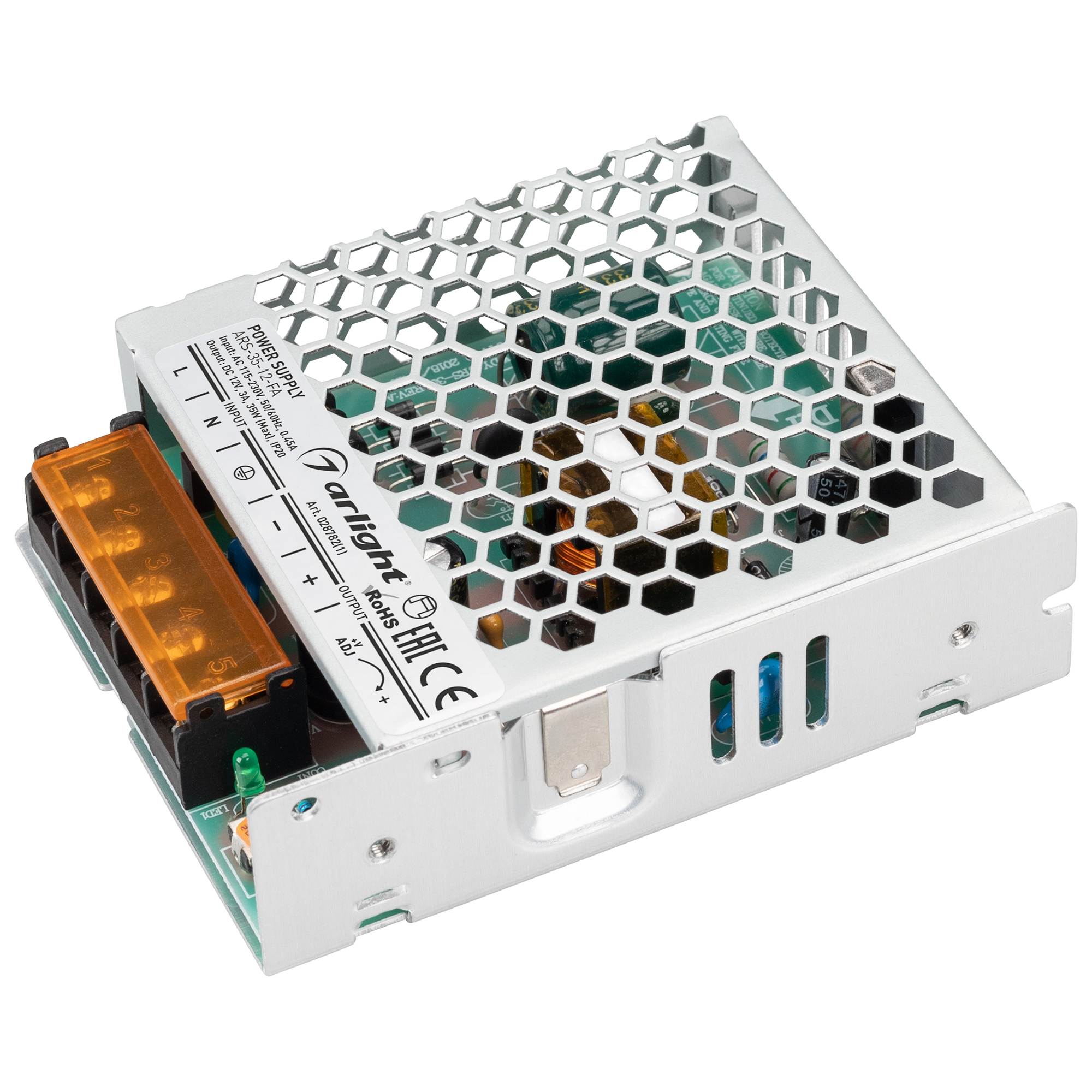 Блок питания ARS-35-12-FA (12V, 3A, 35W) 028782(1) - Arlight