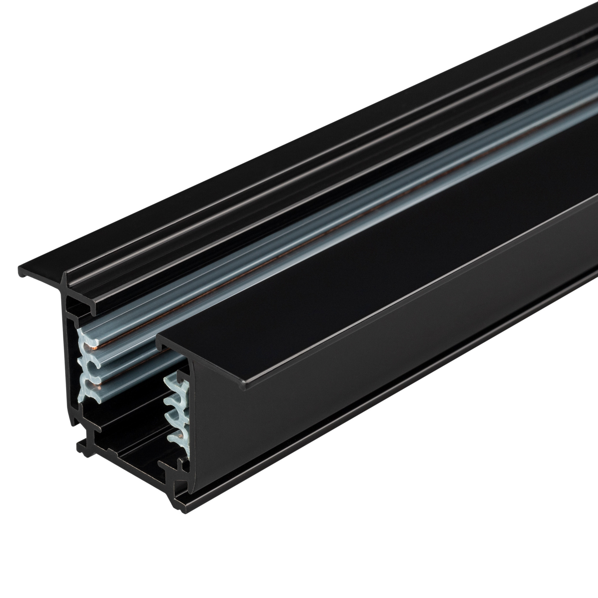 Трек встраиваемый LGD-4TR-TRACK-F-1000-BK-M (C) (Arlight, IP20 Металл, 3 года) 028837 - Arlight