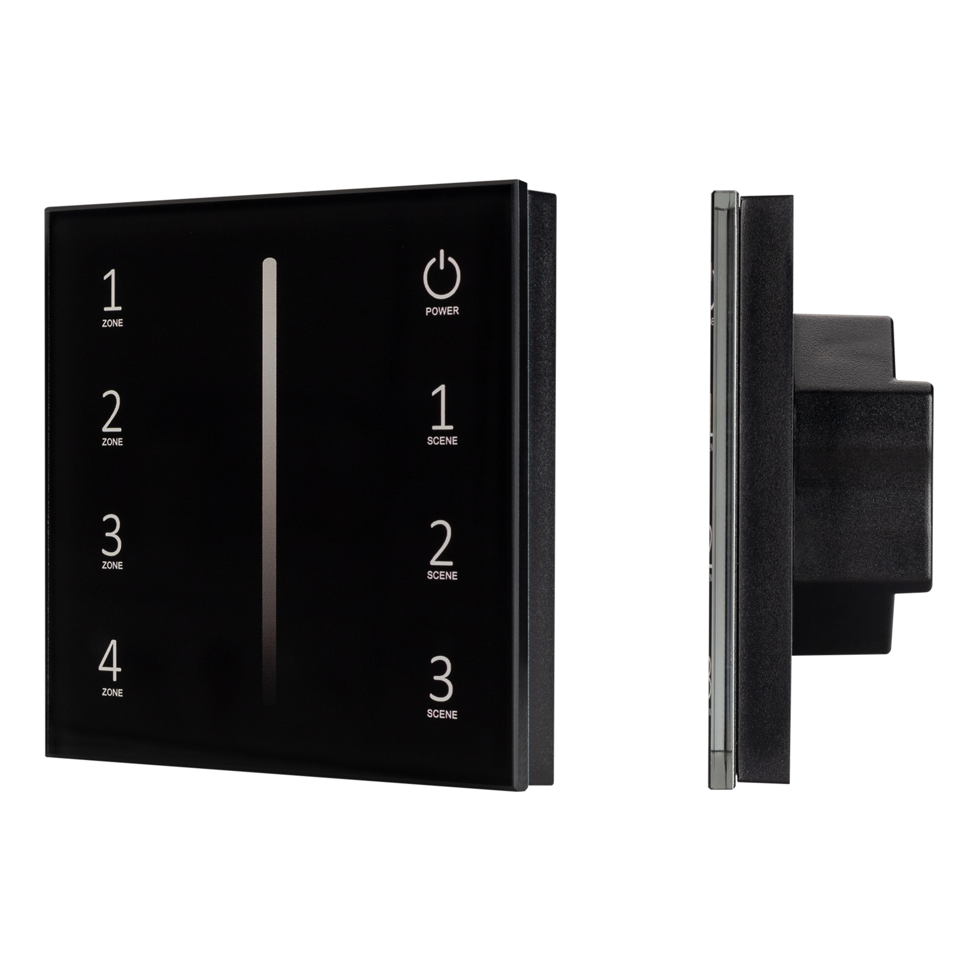 Панель SMART-P34-DIM-IN Black (230V, 0-10V, Sens, 2.4G) 028112 - Arlight