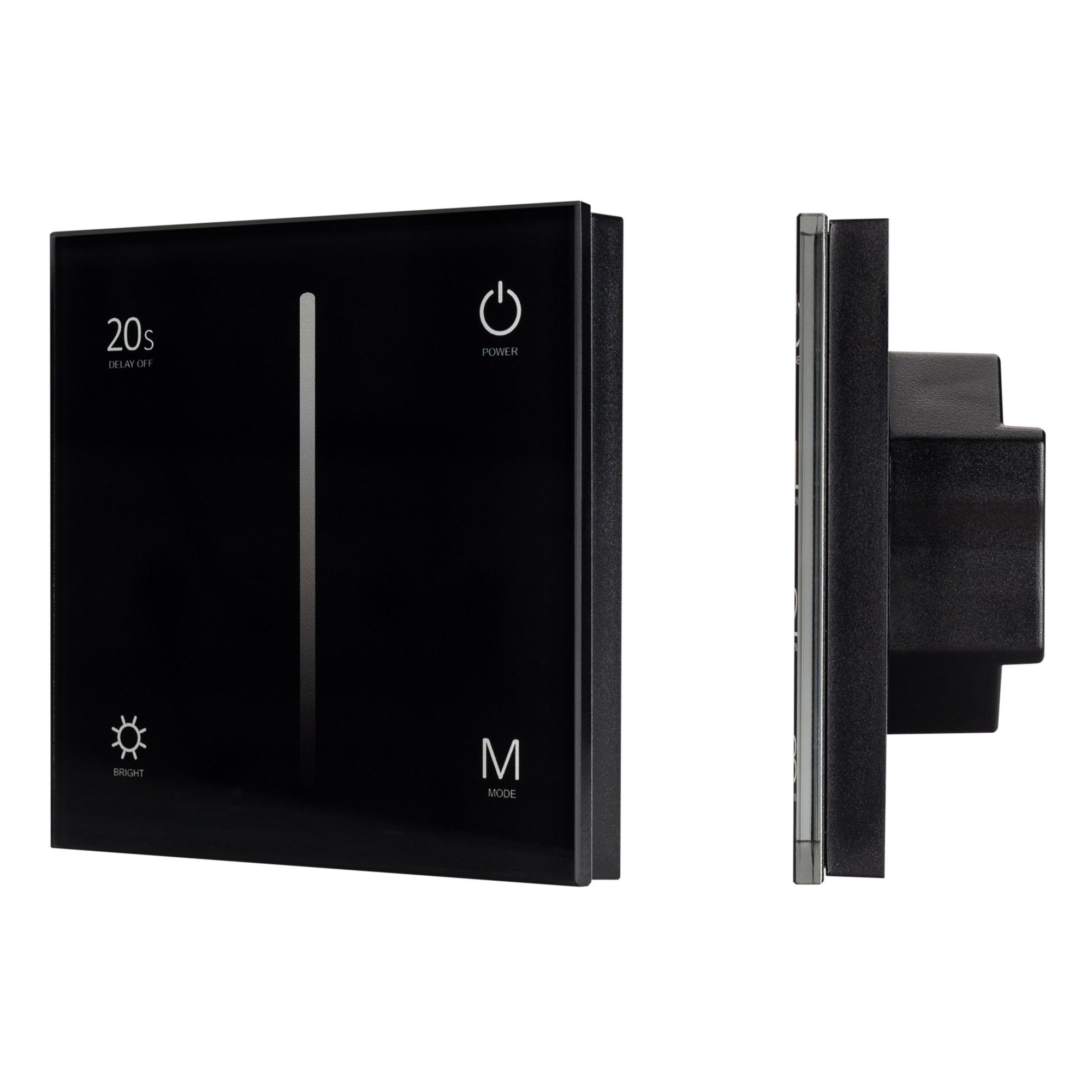 Панель SMART-P35-DIM-IN Black (230V, 0-10V, Sens, 2.4G) 028113 - Arlight
