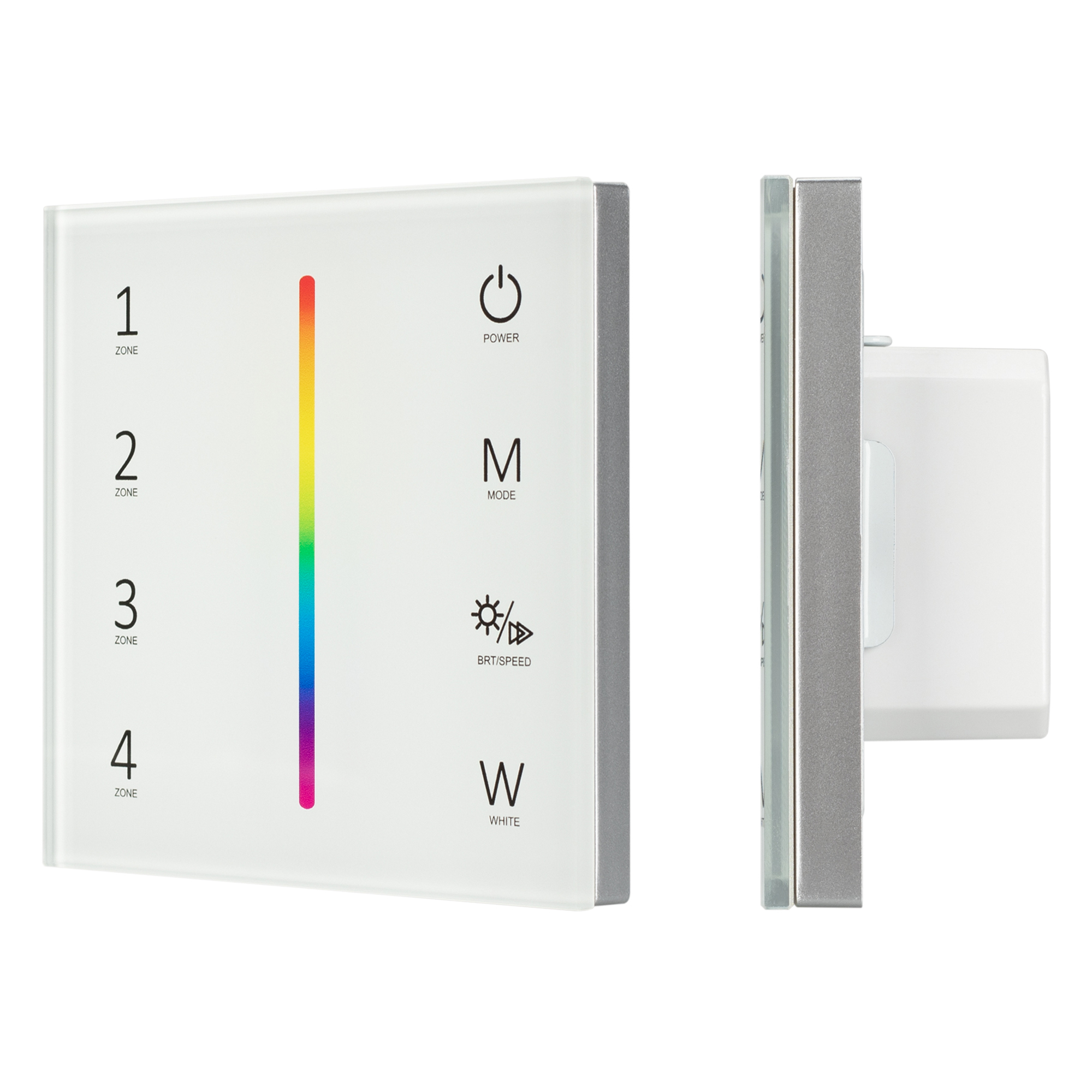 Панель Sens SMART-P45-RGBW White (230V, 4 зоны, 2.4G) 028140 - Arlight