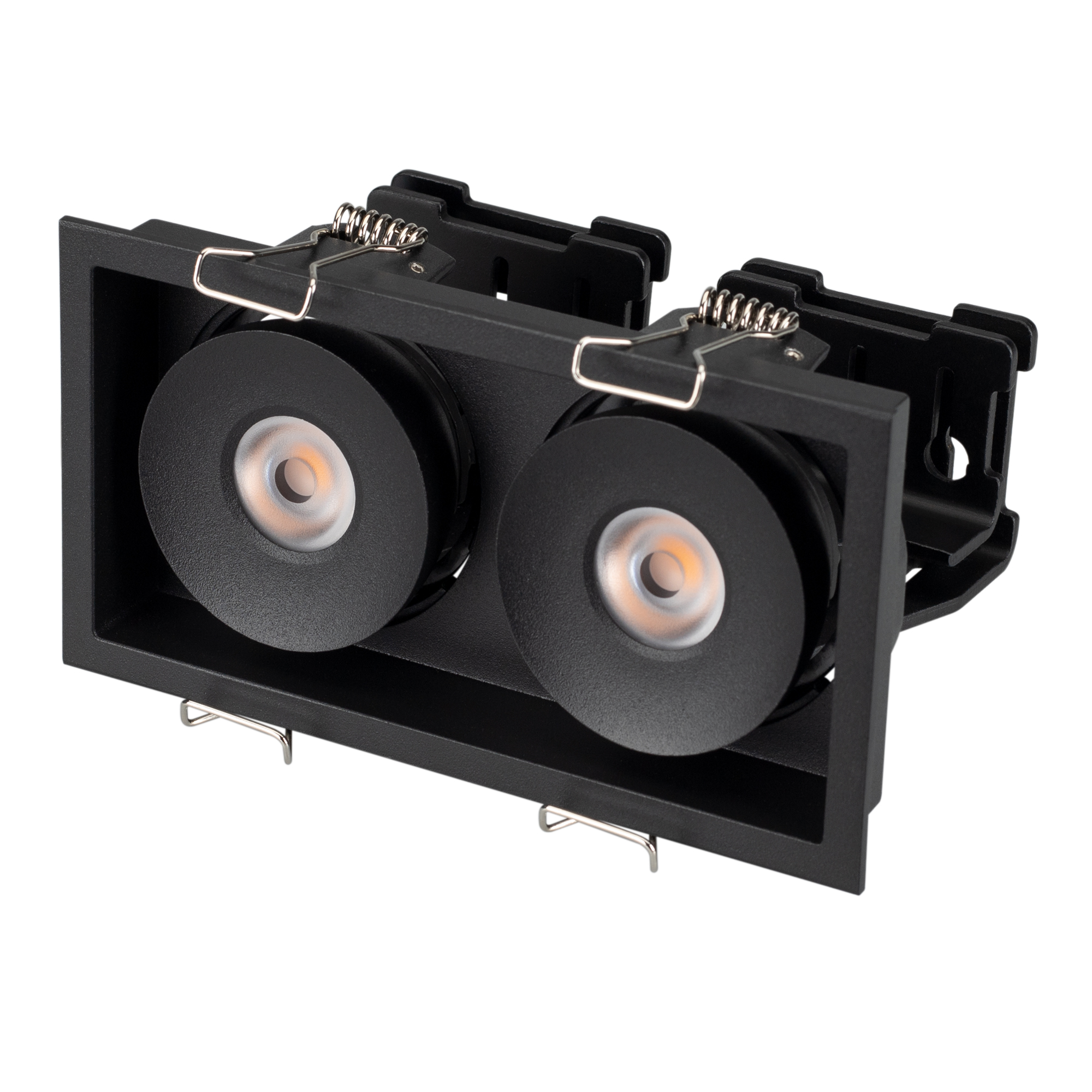 Светильник CL-SIMPLE-S148x80-2x9W Warm3000 (BK, 45 deg) 028151 - Arlight