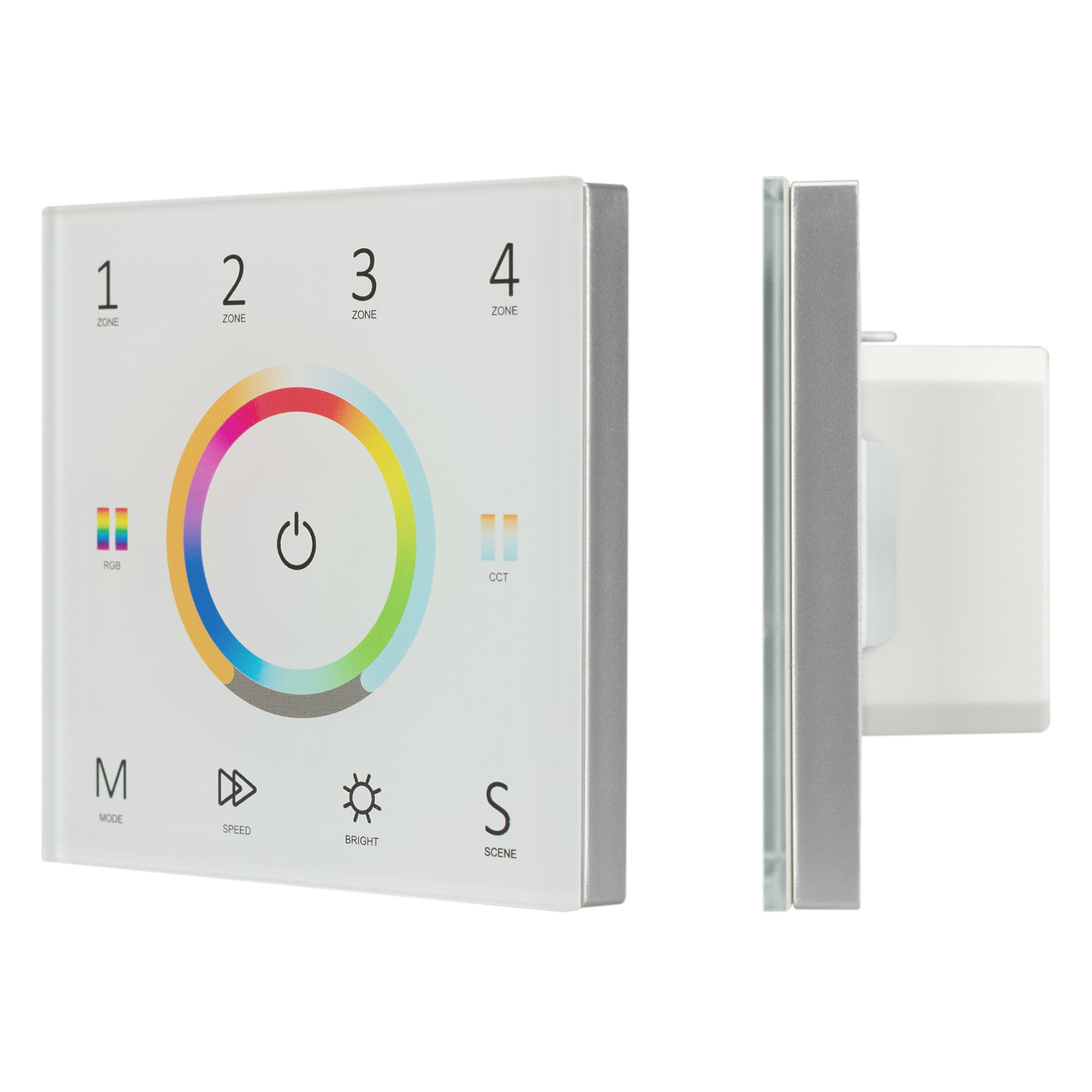 Панель Sens SMART-P67-MULTI White (230V, 4 зоны, 2.4G) 028321 - Arlight