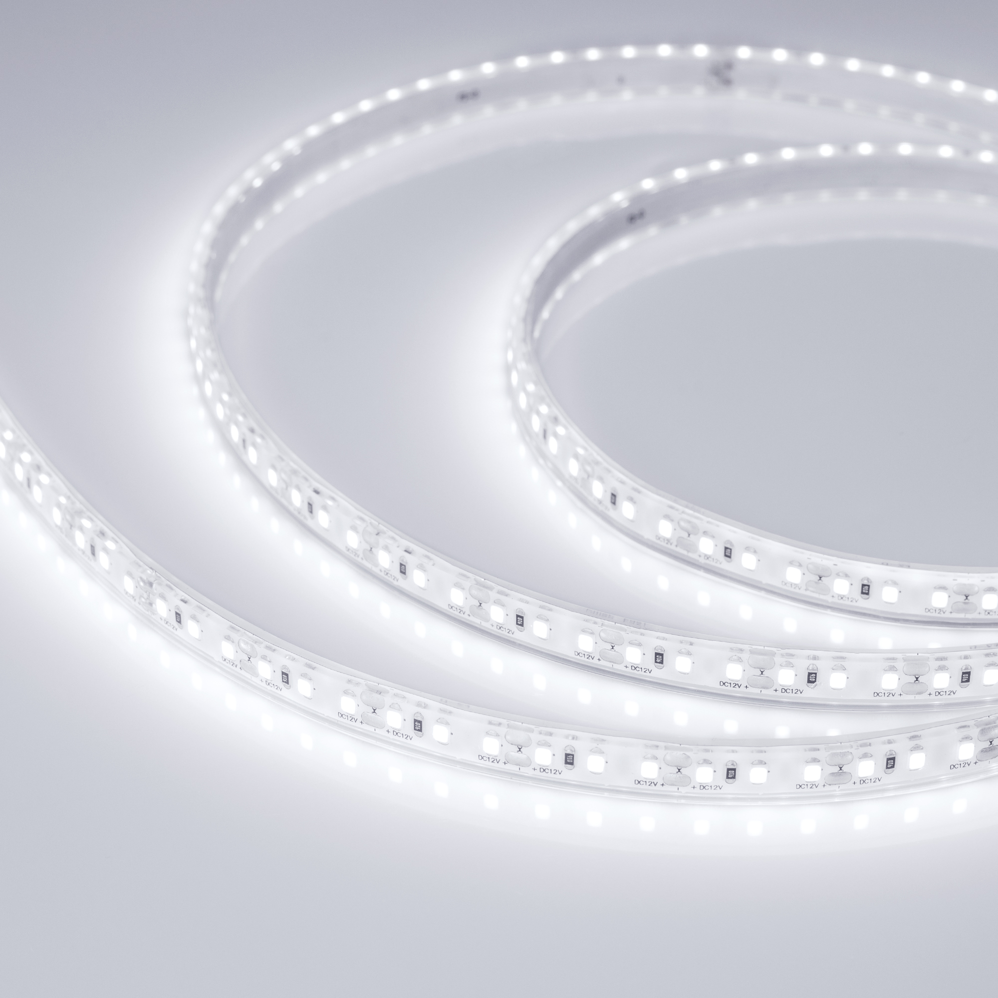 Лента герметичная RTW-PU-A120-10.5mm 12V White6000 (16.8 W/m, IP68, Wire 2m, 5m) 029596(3) - Arlight